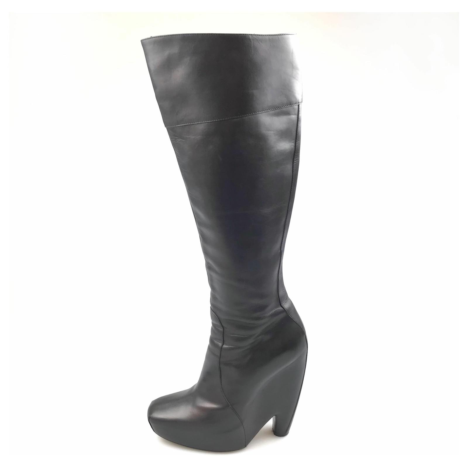 balenciaga bottes blanche