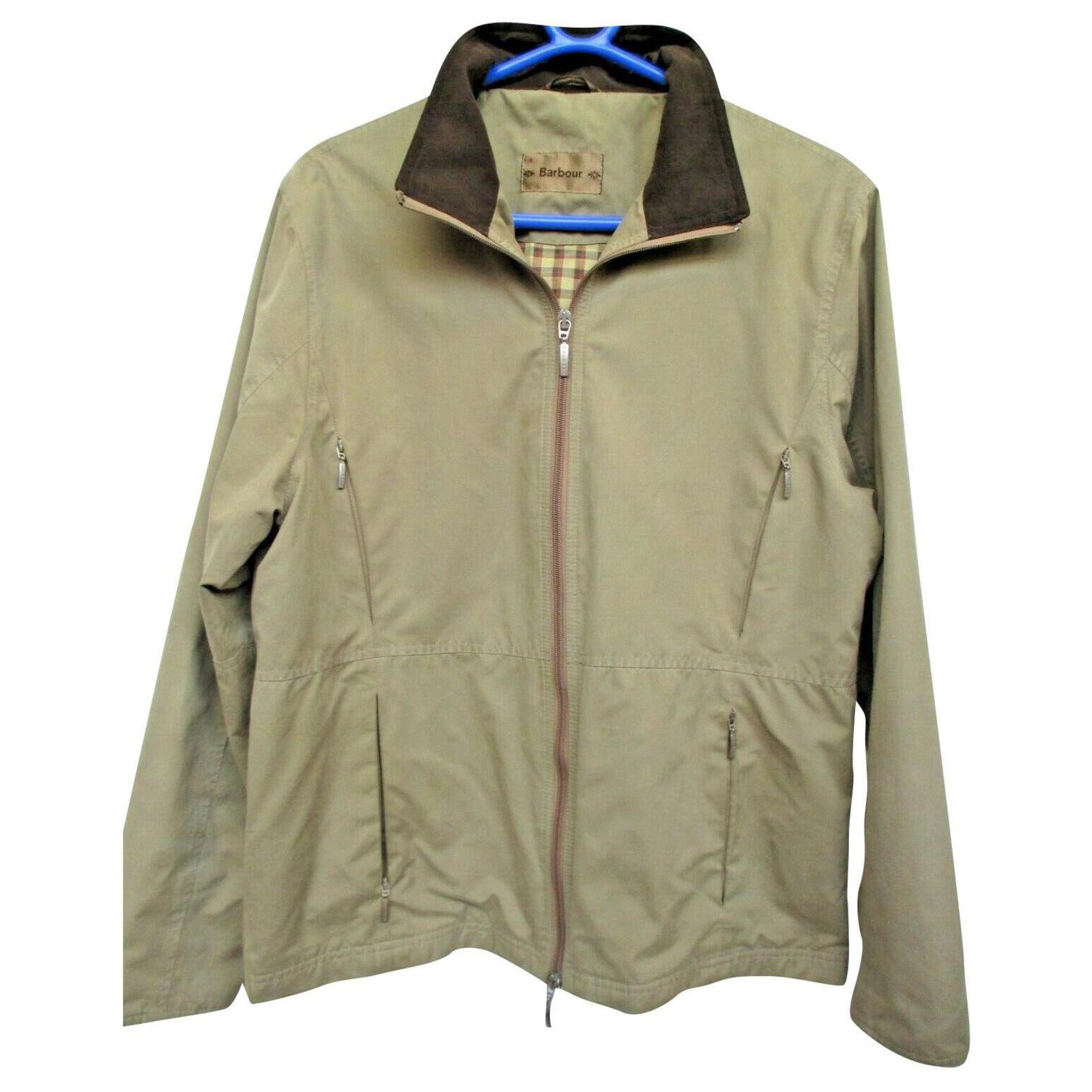barbour lined jacket