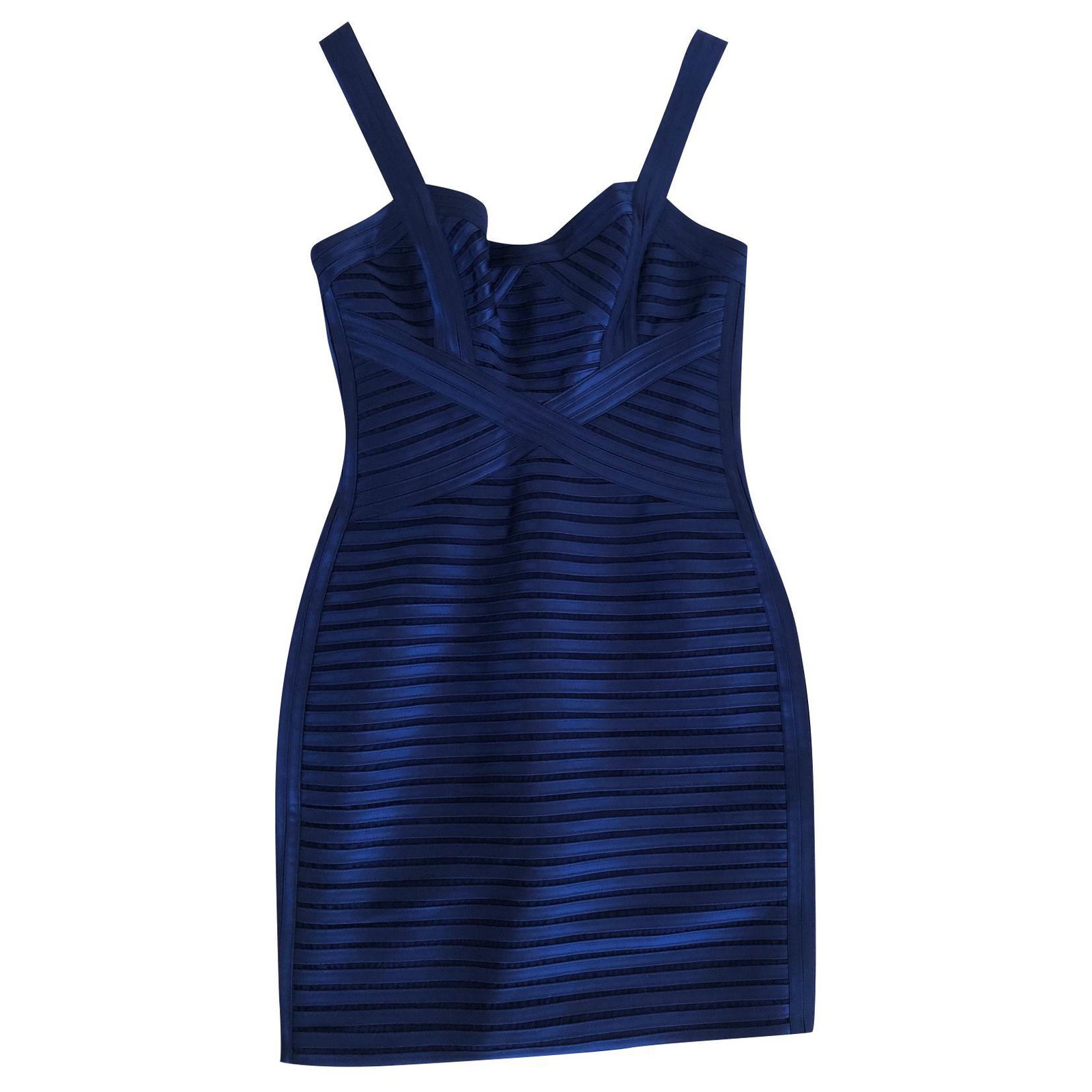 bcbg navy blue dress