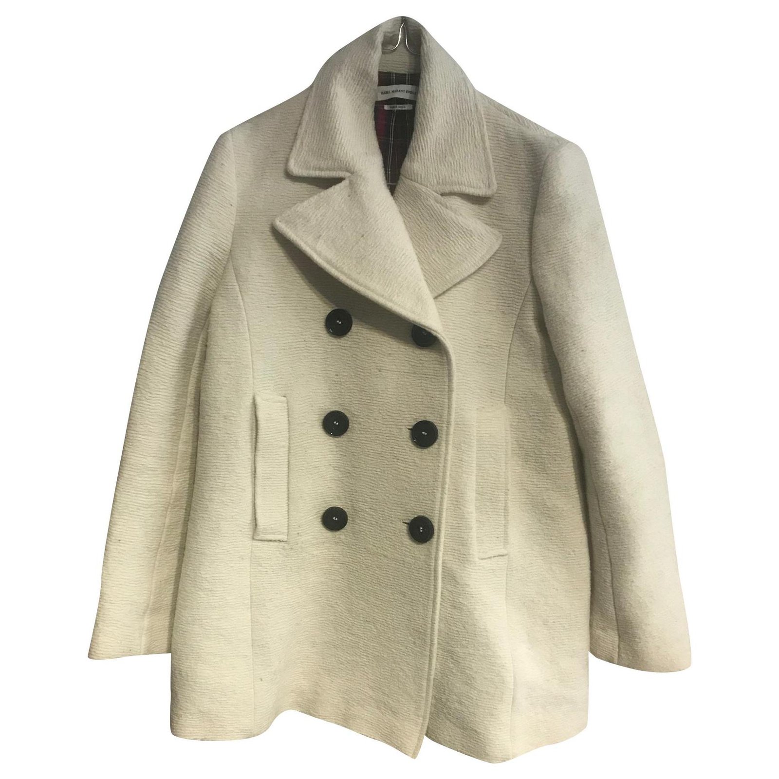 manteau blanc isabel marant