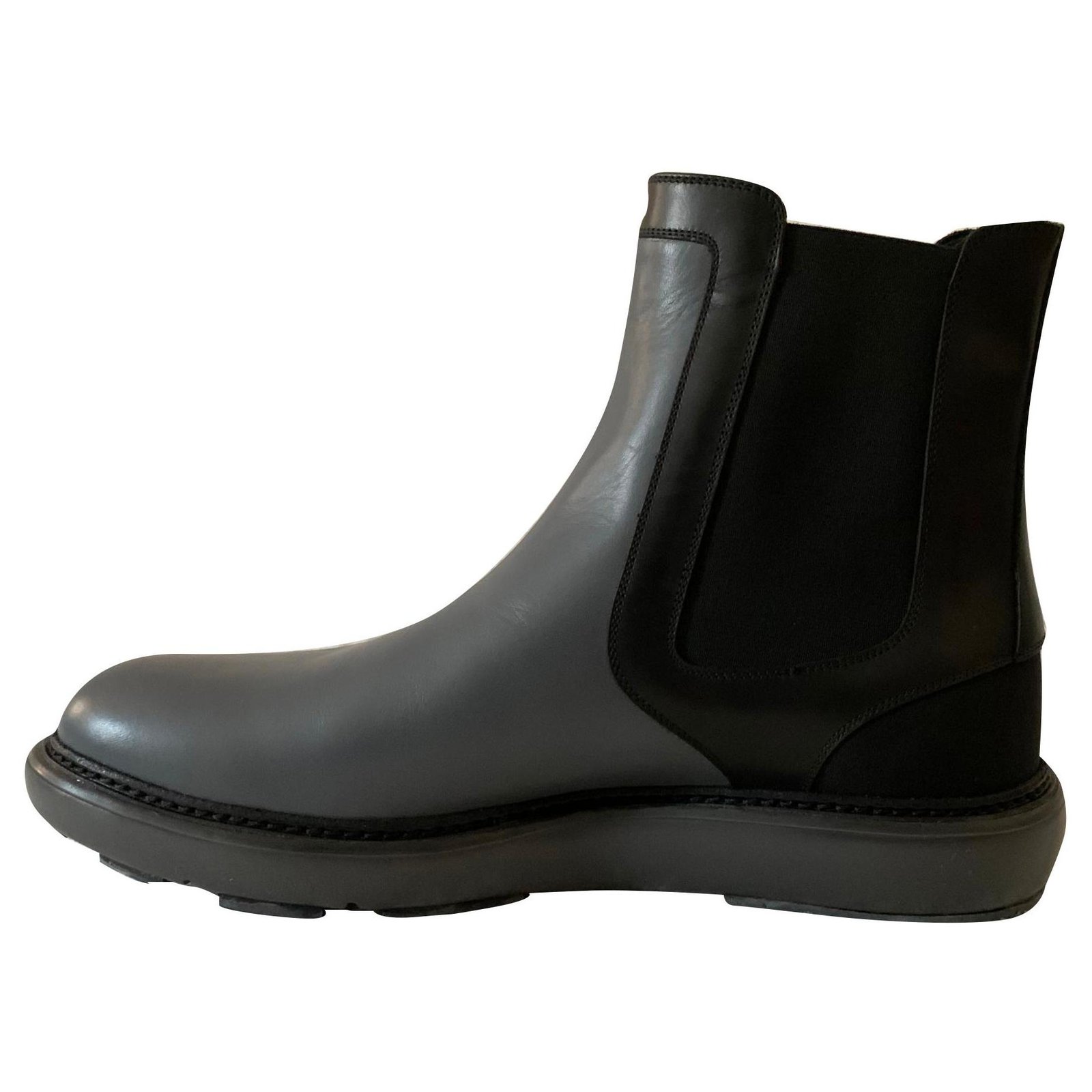 Salvatore Ferragamo Leather bicolor ankle boots colors ref.161245 - Joli Closet