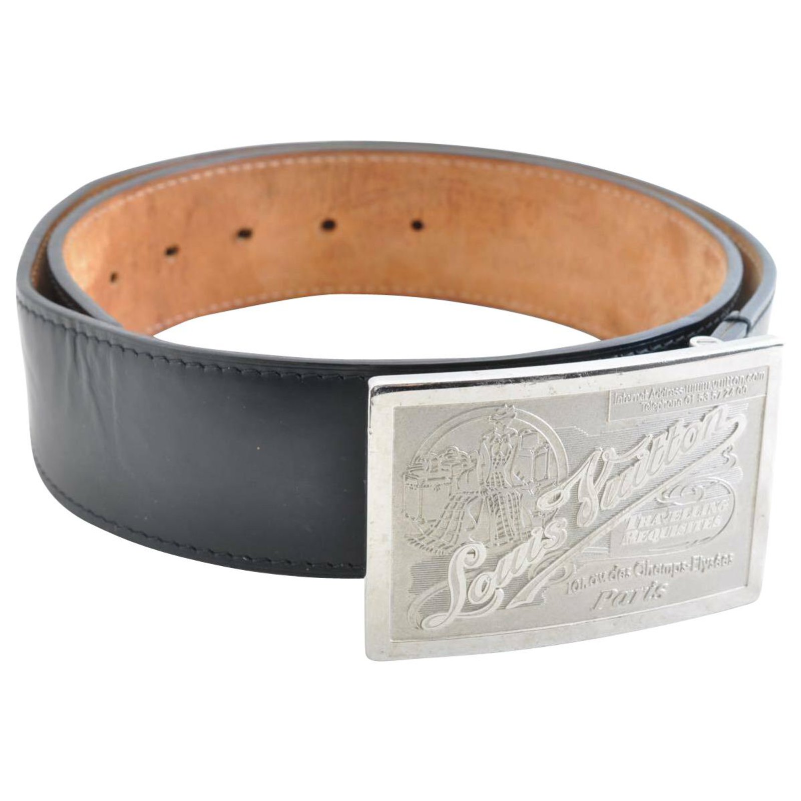 Louis Vuitton Belt Brown Leather ref.161438 - Joli Closet