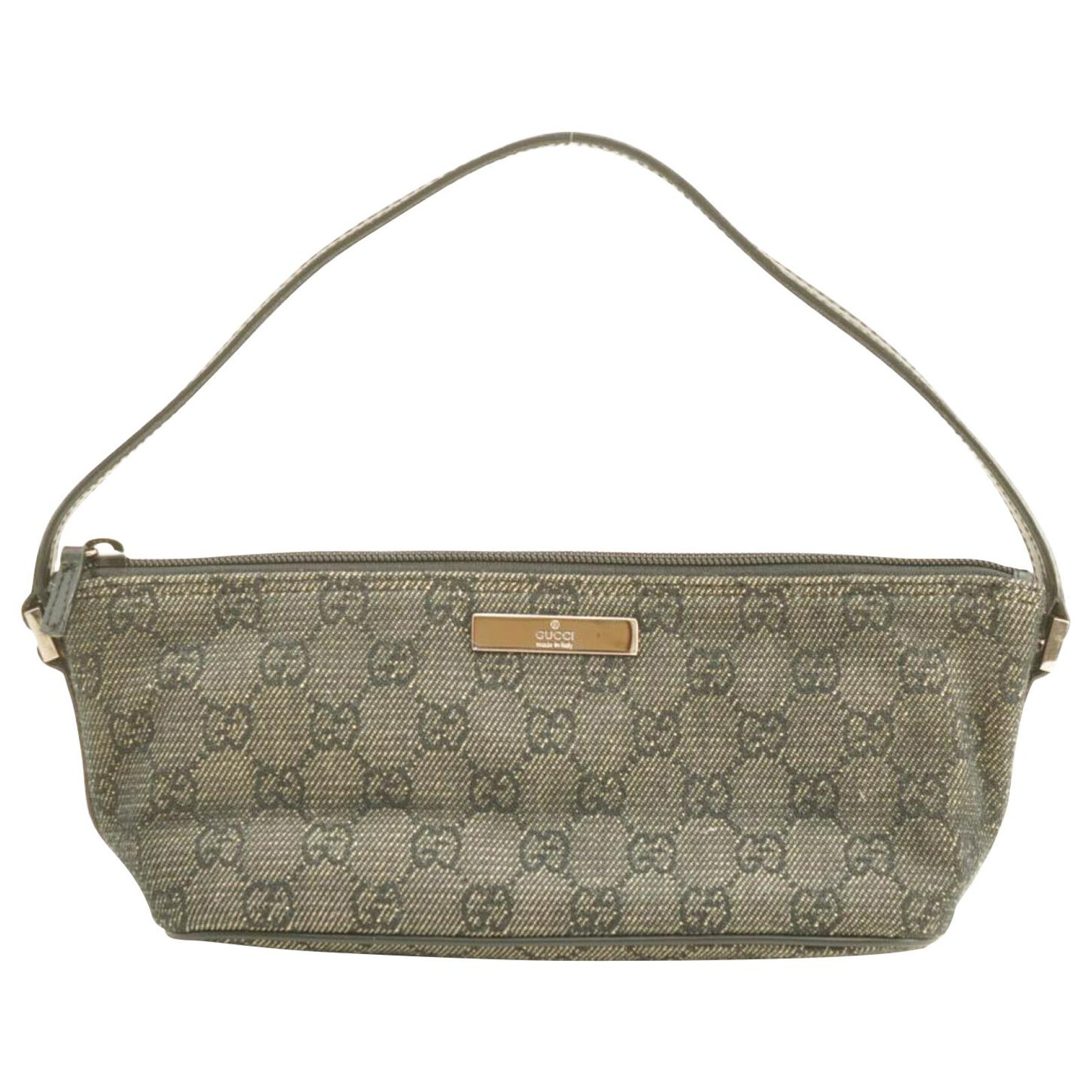 gucci canvas pouch