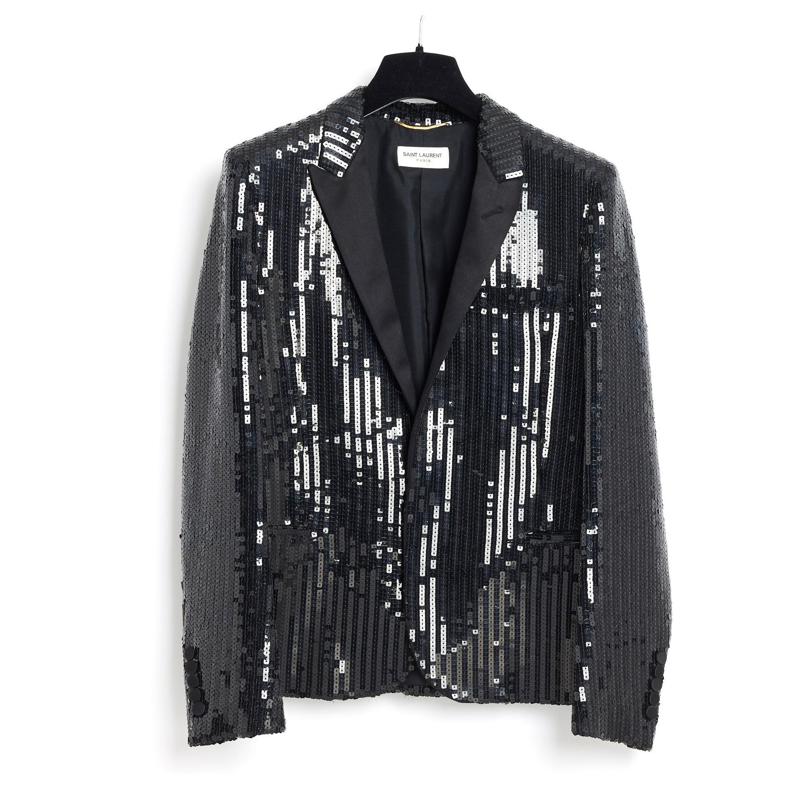 ysl sequin jacket