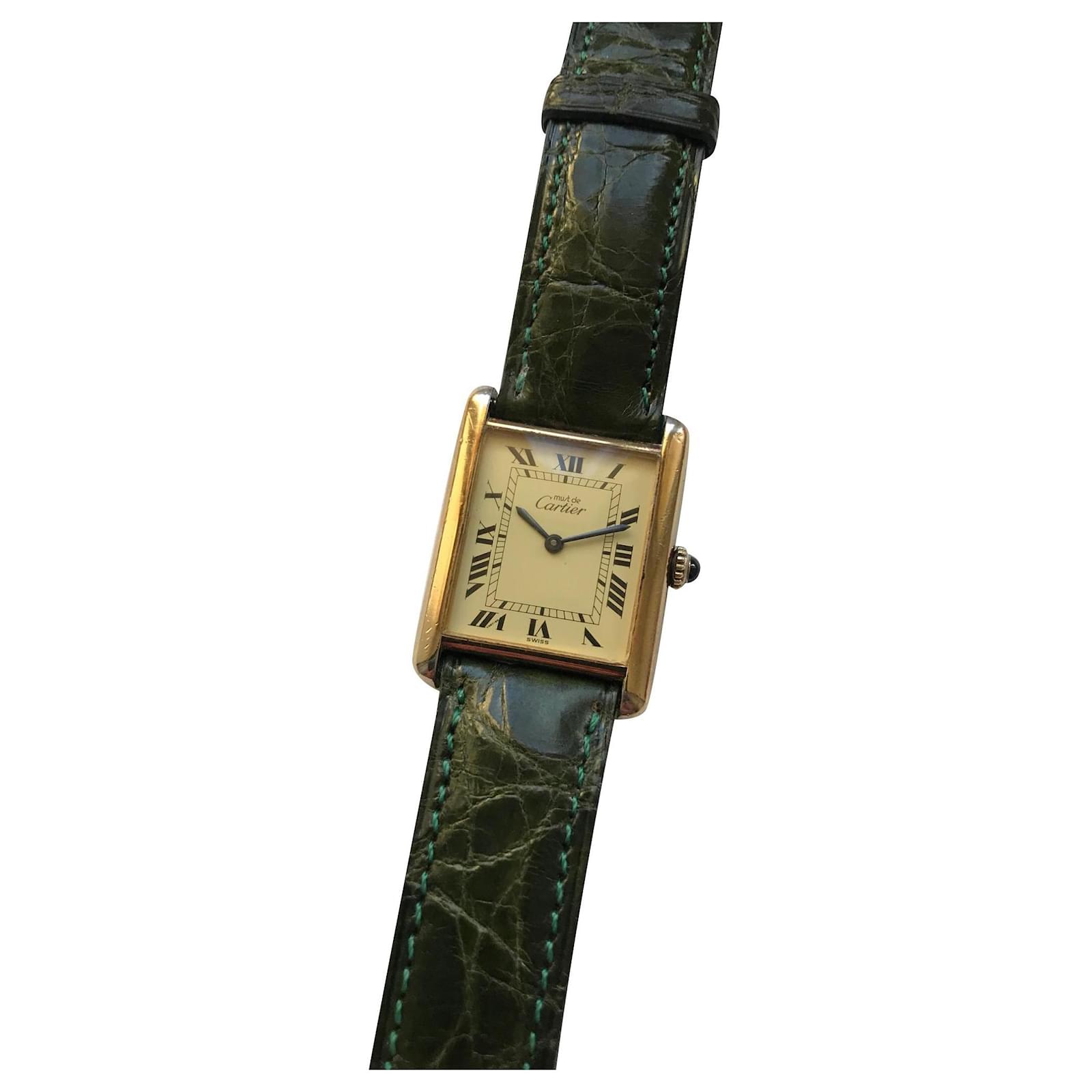 Cartier Montre Tank Must Grand Modèle Cartier Montre Tank Must Grand Modèle
