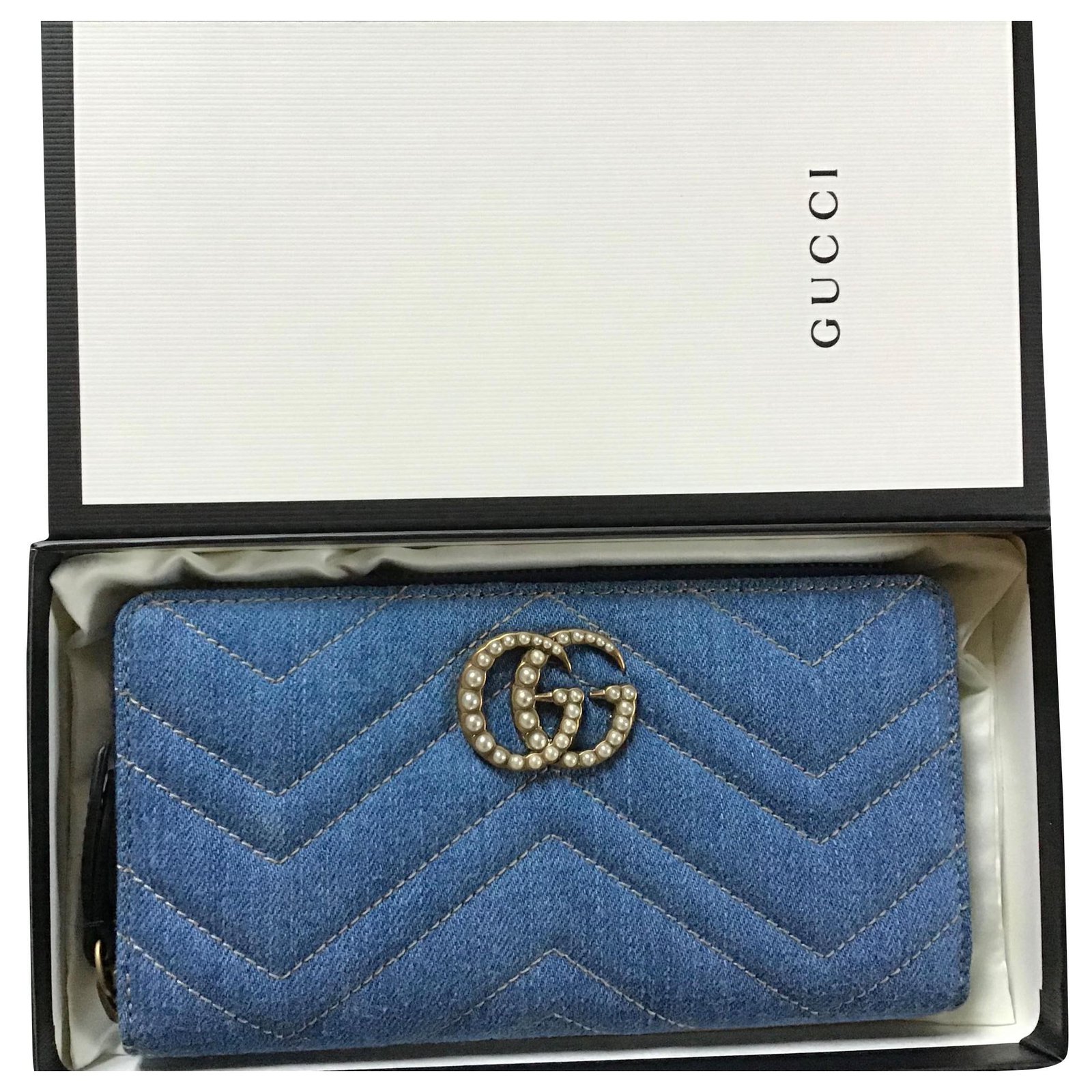 Gucci GUCCI denim wallet Wallets 