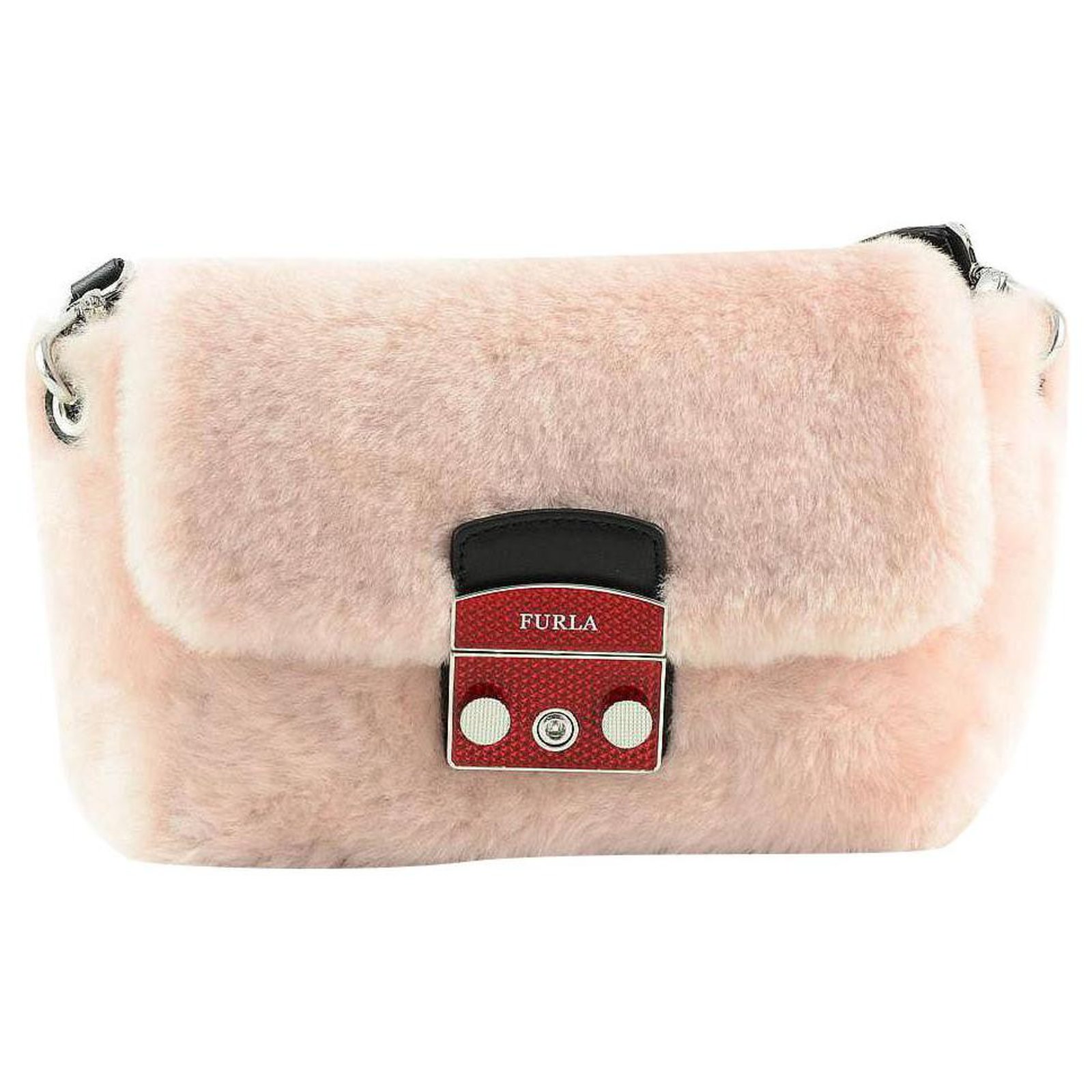 furla fur bag