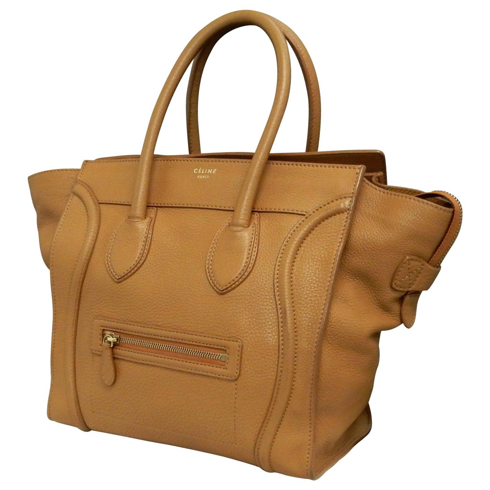 Celine shop luggage tan