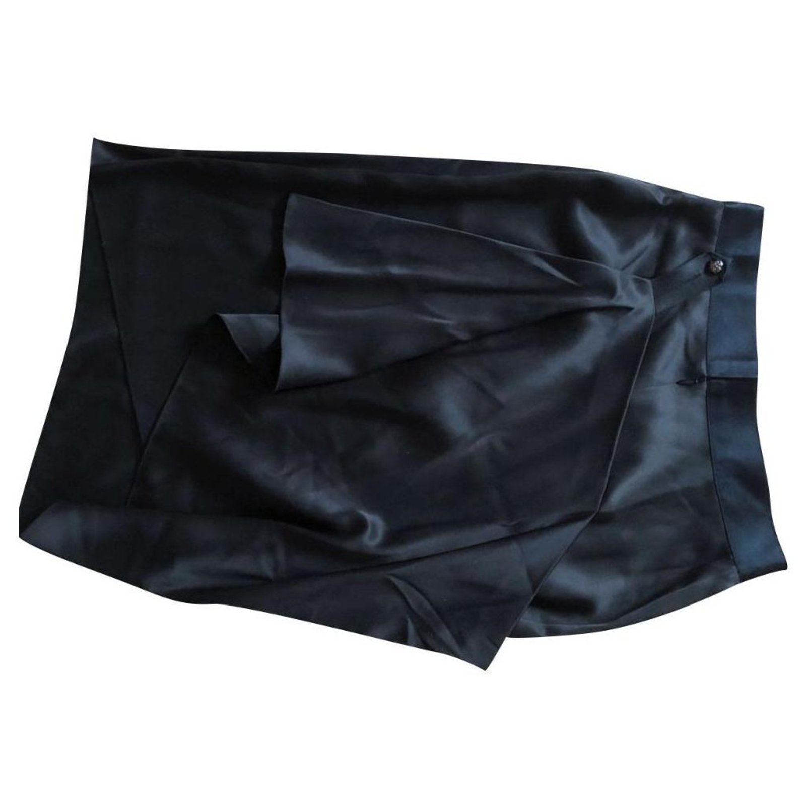 Chanel Skirts Black Silk ref.163648 - Joli Closet