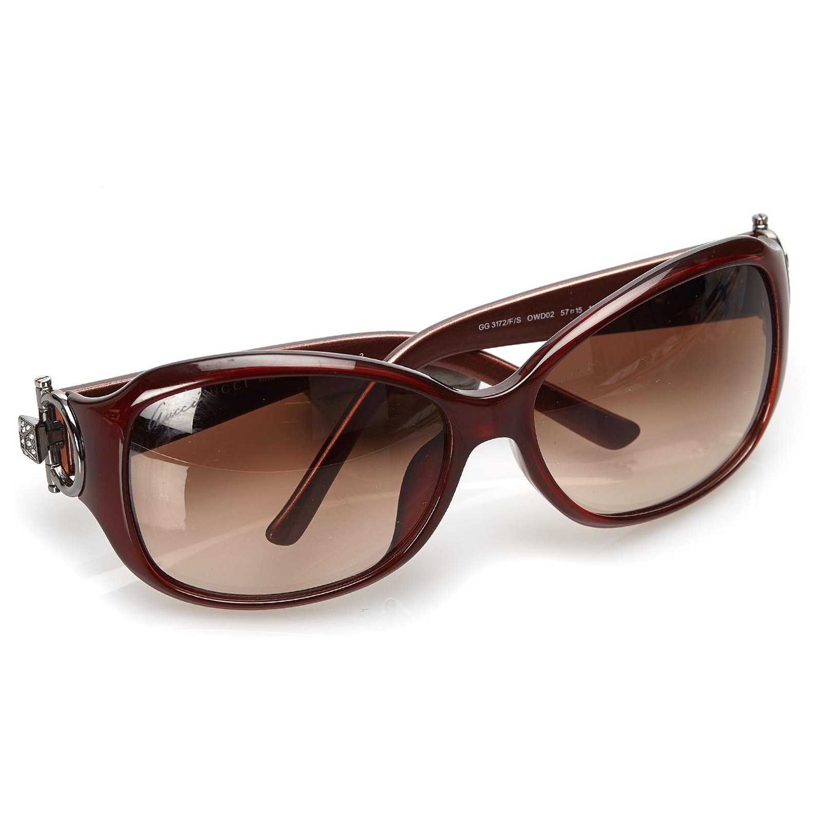 gucci brown gradient sunglasses