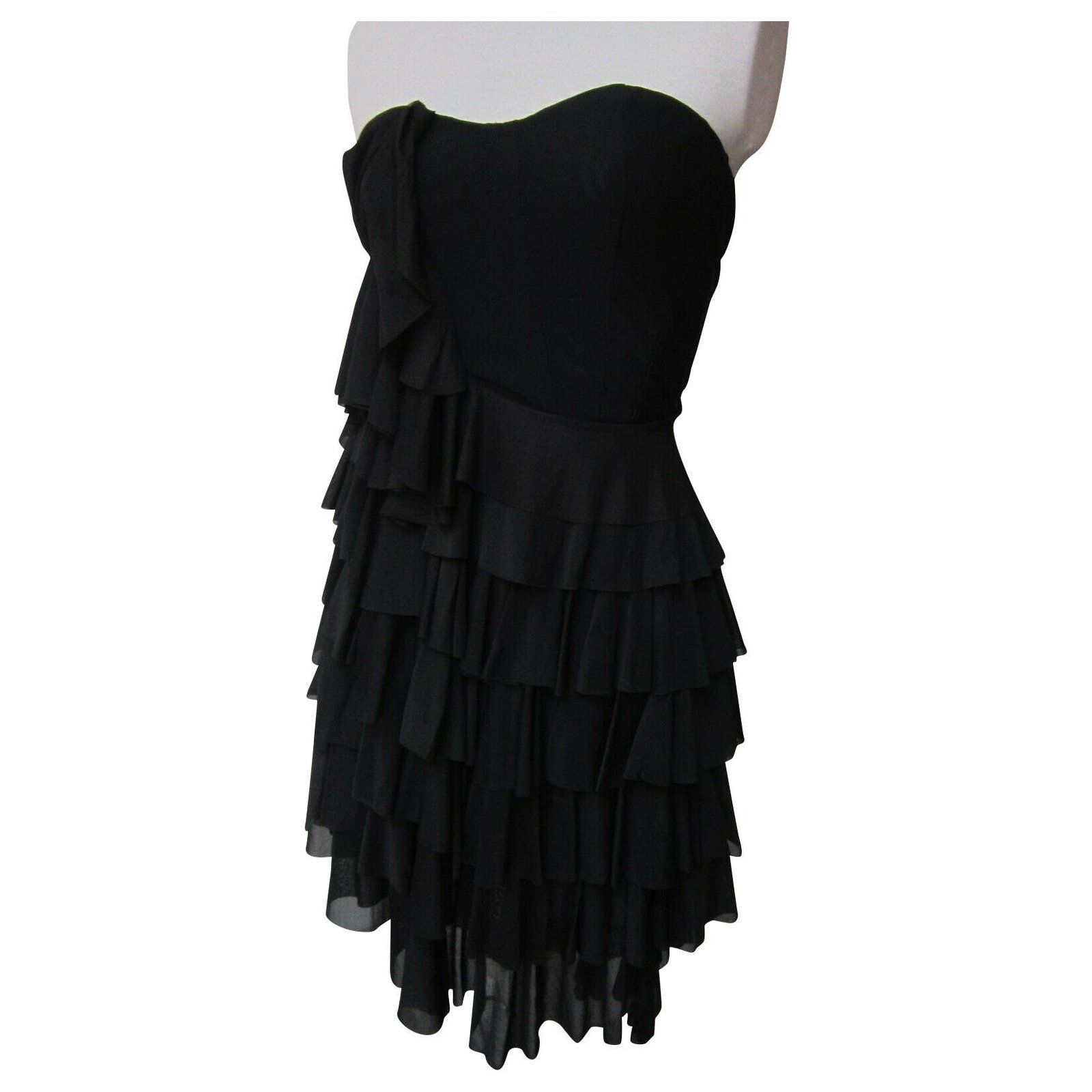 ruffle corset dress