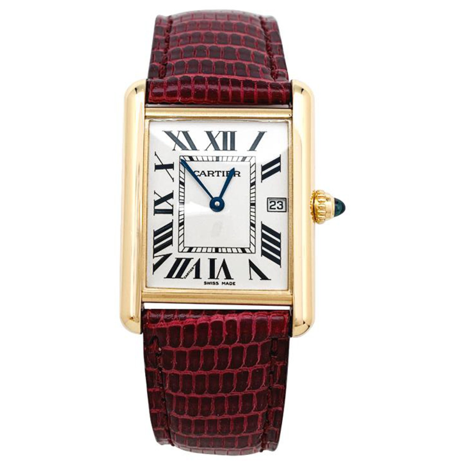 cartier french tank uhr