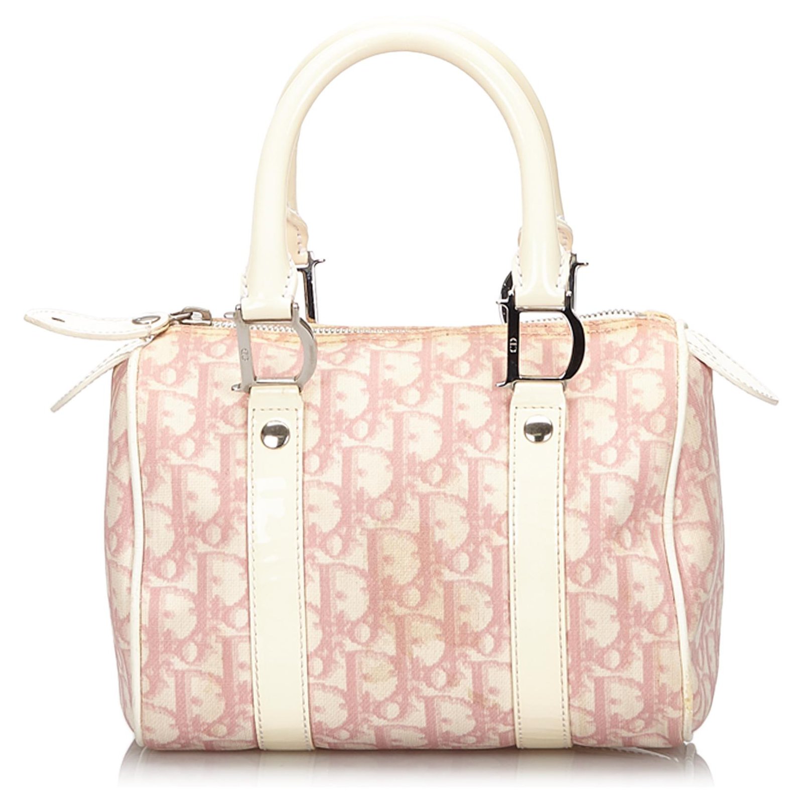 Dior Dior Pink Dior Oblique Boston Bag 
