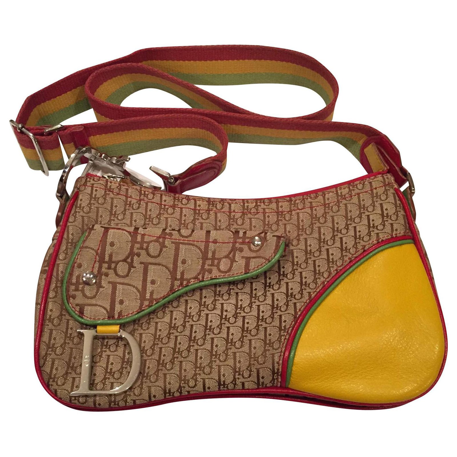 Christian Dior Rasta saddle Handbags 