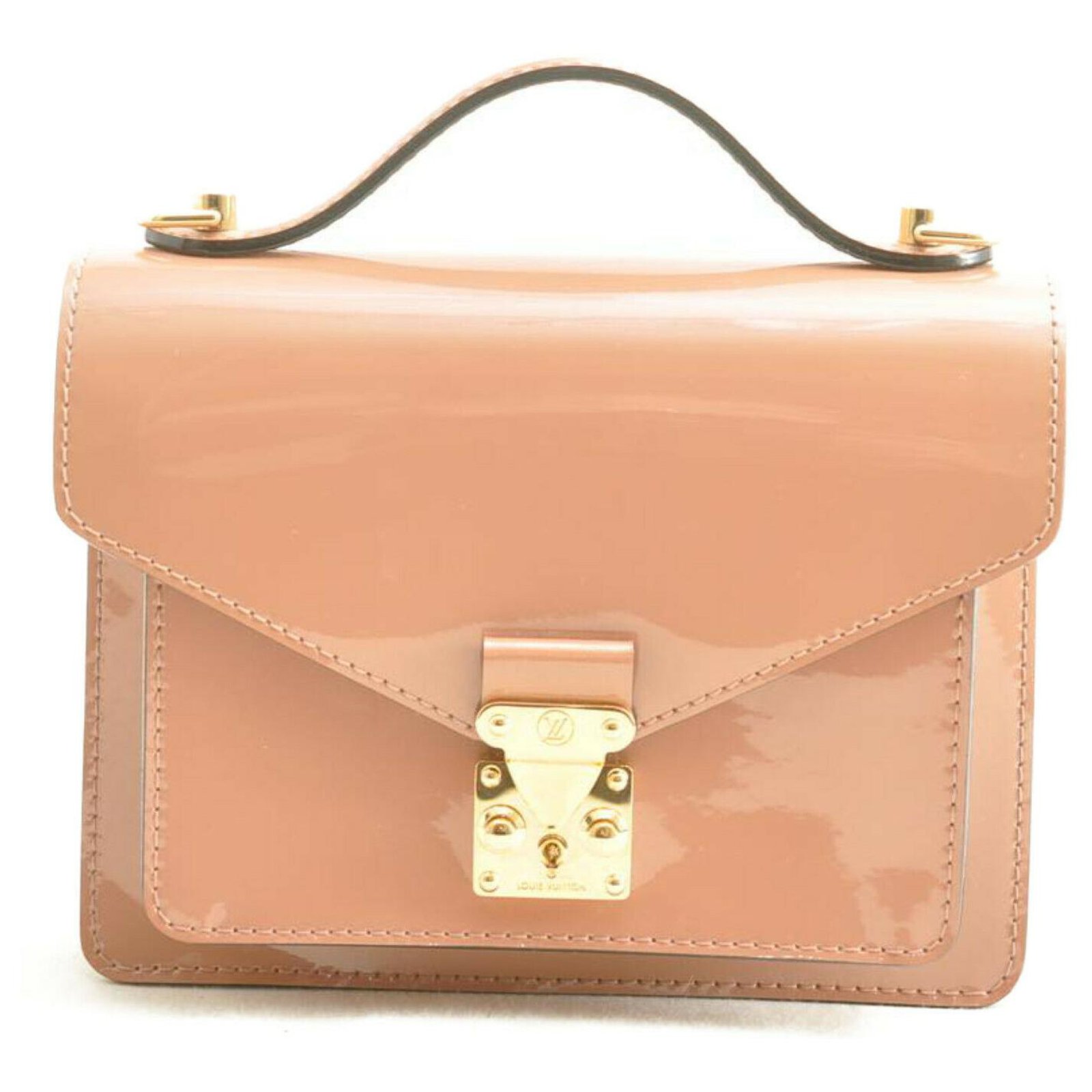 Louis Vuitton Vernis Monceau BB Pink Patent leather ref.165280 - Joli Closet