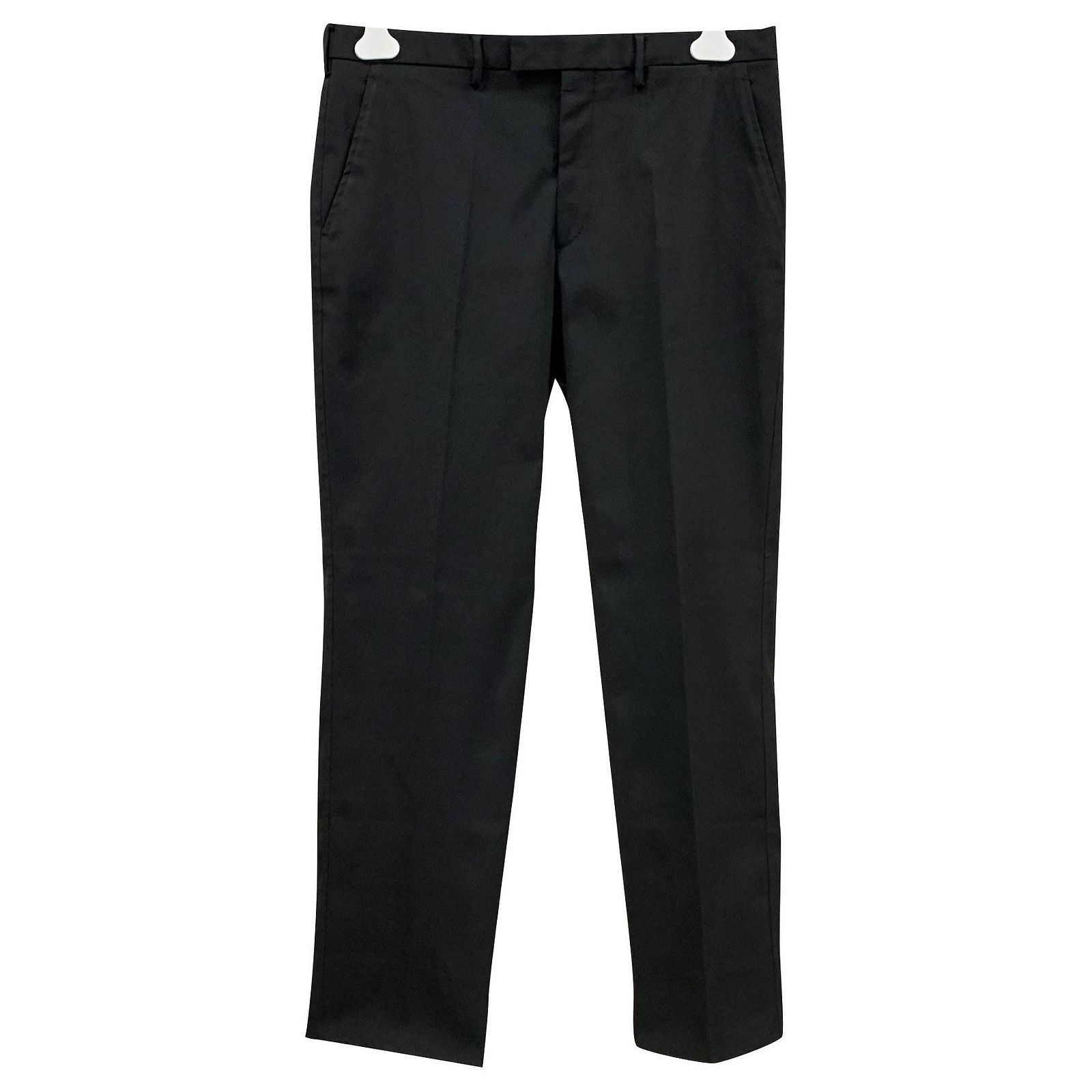 Pantalon Habillé Talbots Noir Stretch - Taille 10P (Petite) - Laine Mélangée - Très Bon état Occasion