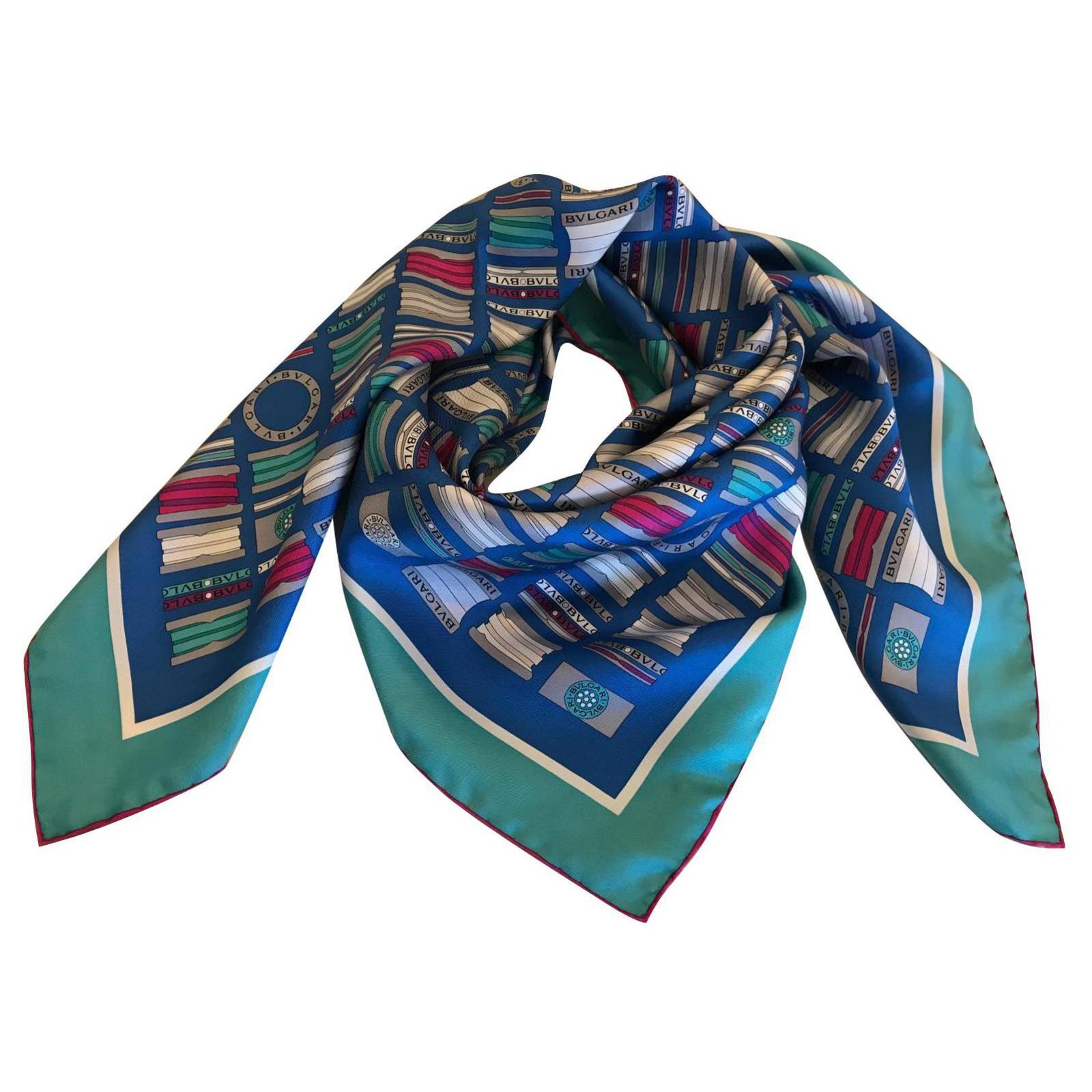 BULGARI SCARF Multiple colors Silk  - Joli Closet