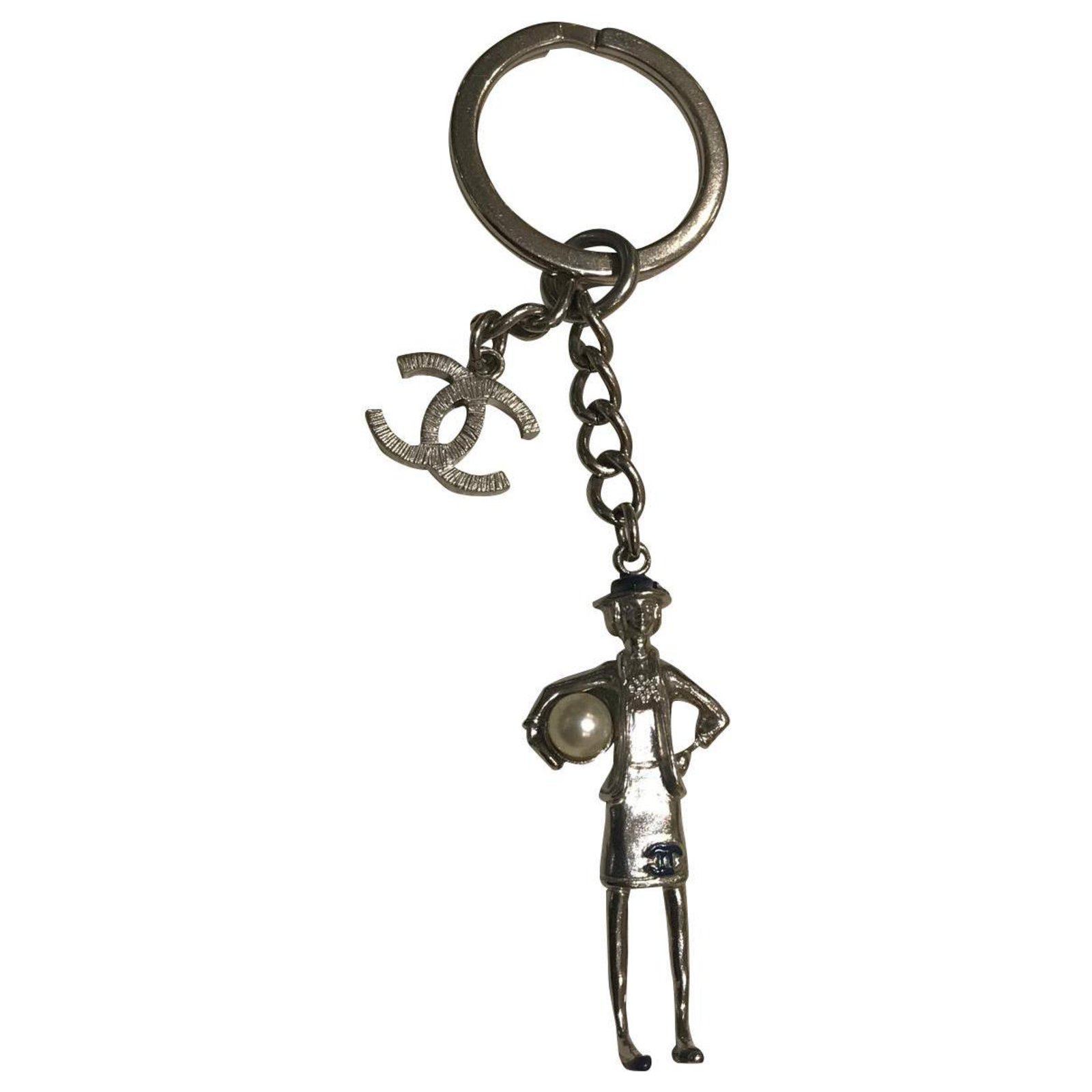 Chanel Bag charms Silvery Metal ref.165751 - Joli Closet