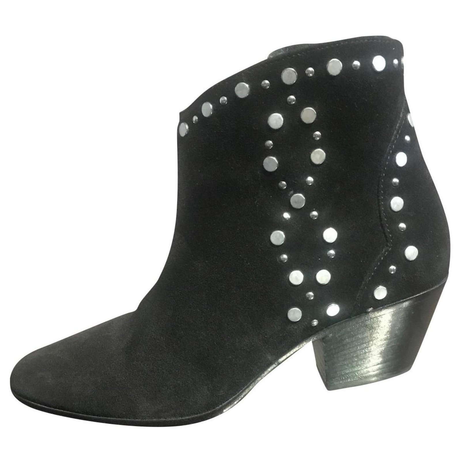 isabel marant studded ankle boots