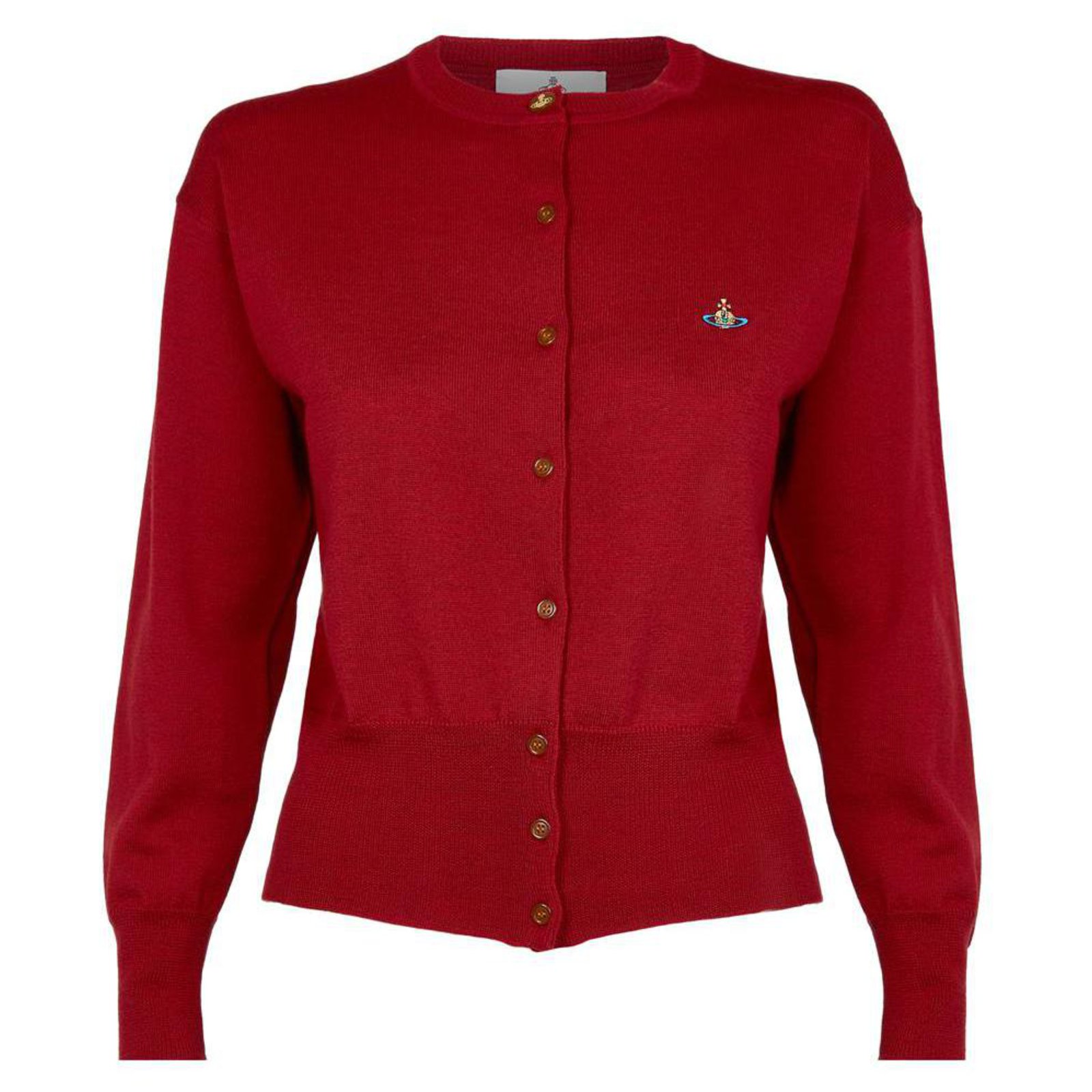 vivienne westwood red cardigan