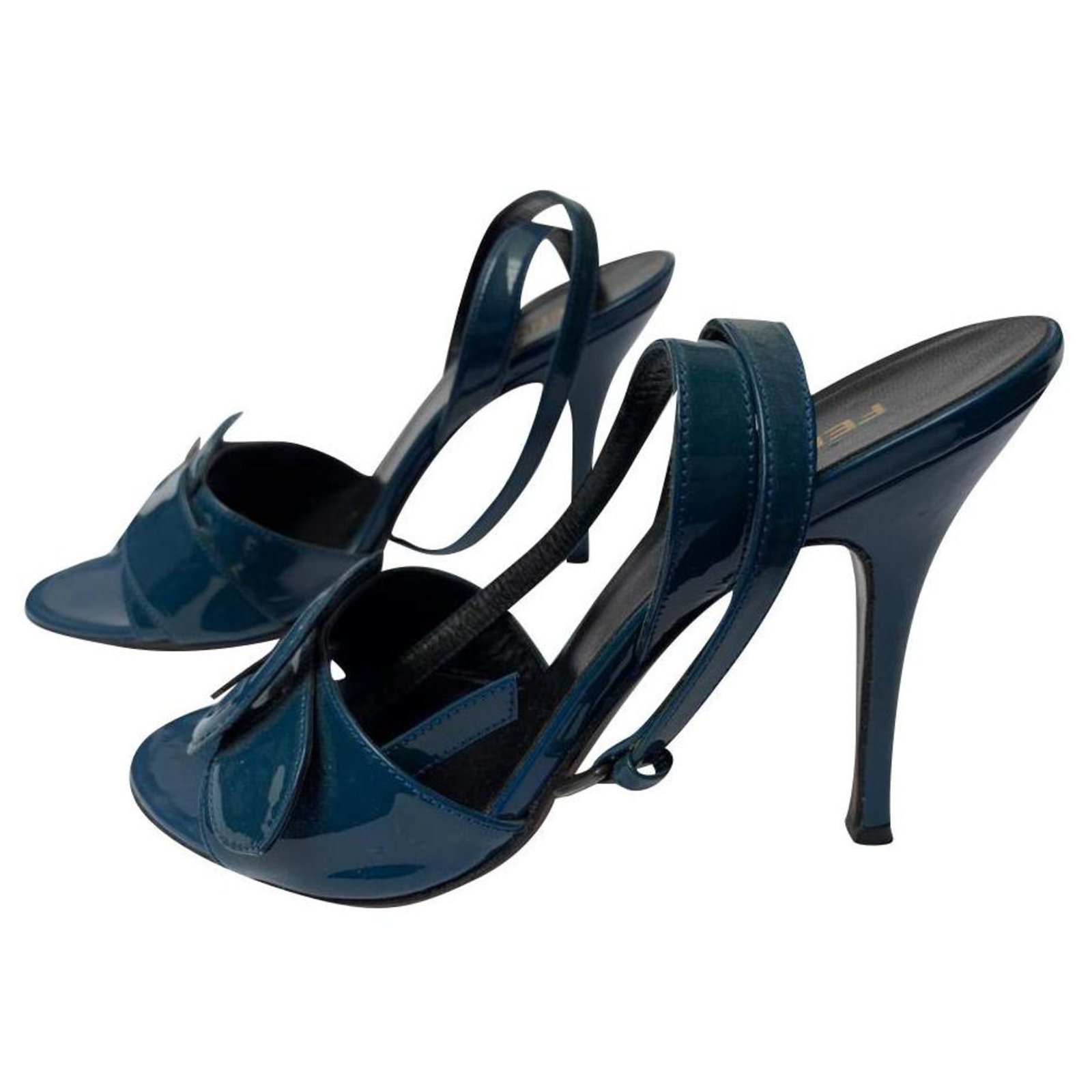 navy blue leather pumps heels