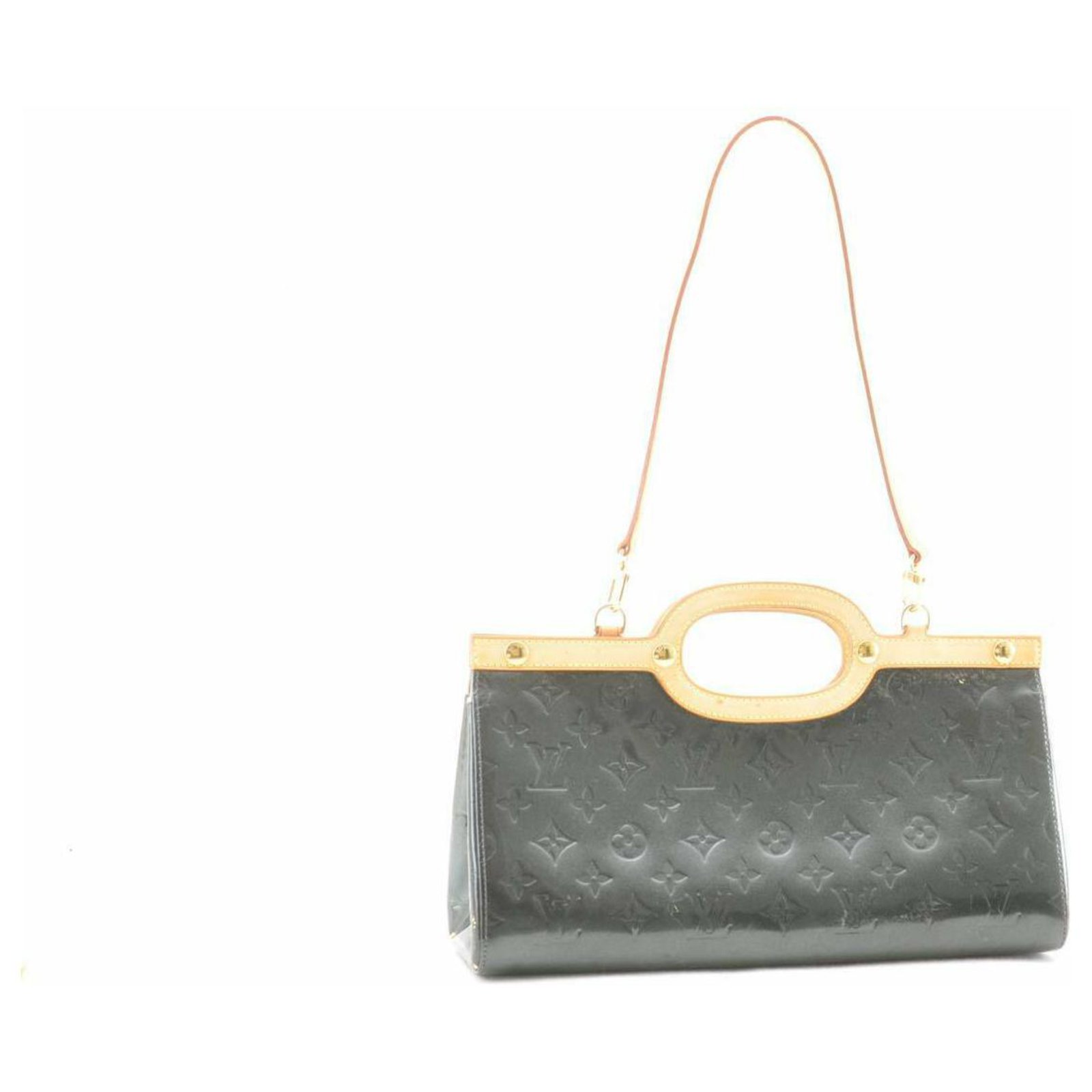 Louis Vuitton Indigo Monogram Vernis Roxbury Drive Bag - Yoogi's