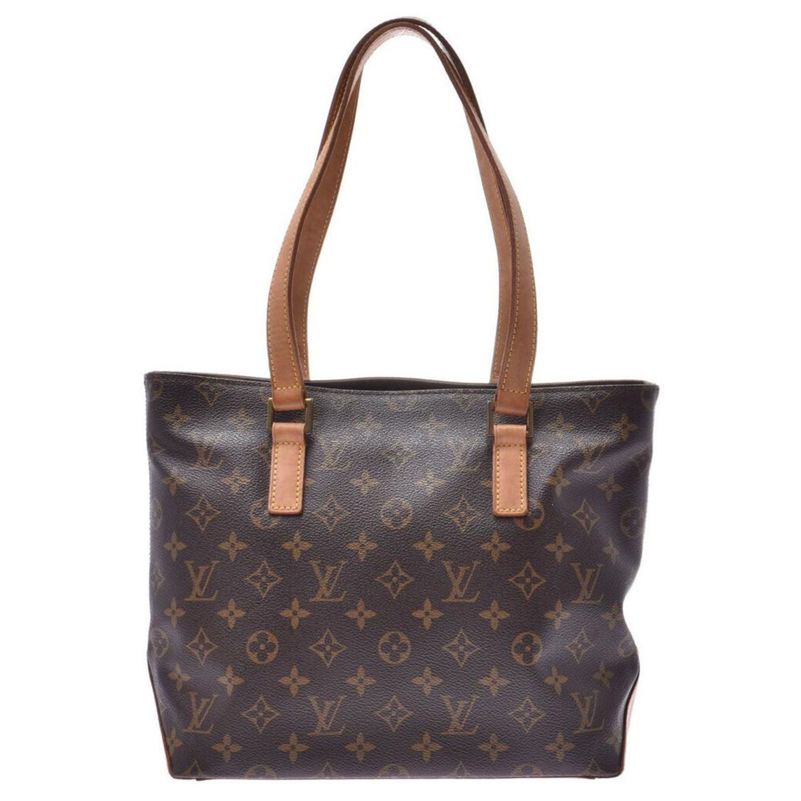 Louis Vuitton Vintage Shopper bag Brown Cloth ref.166889 - Joli Closet