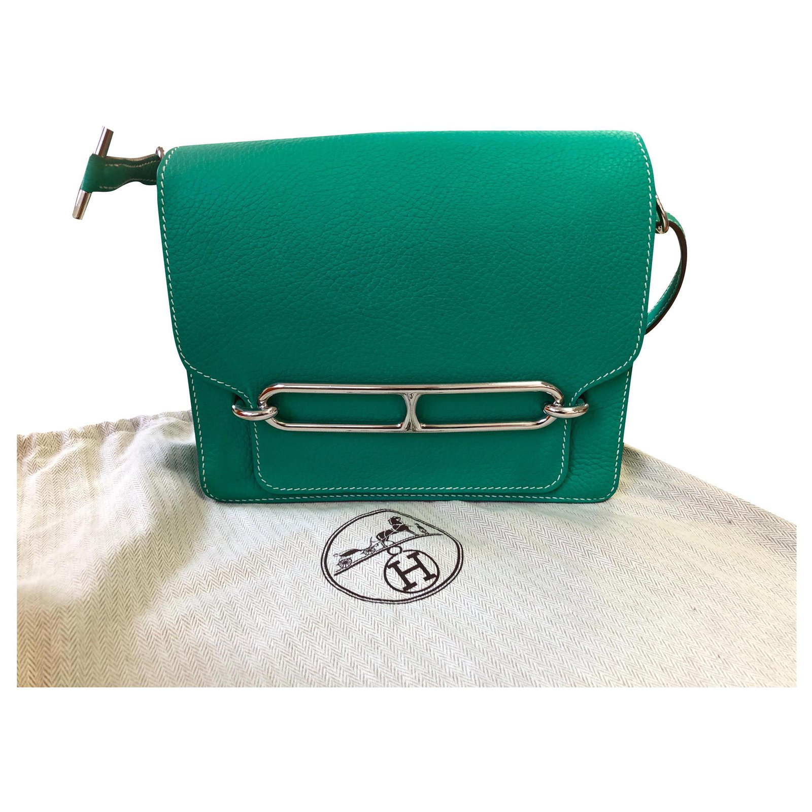 MINI ROULIS VERT FONCE & OMBRÉ - Bags Of Luxury