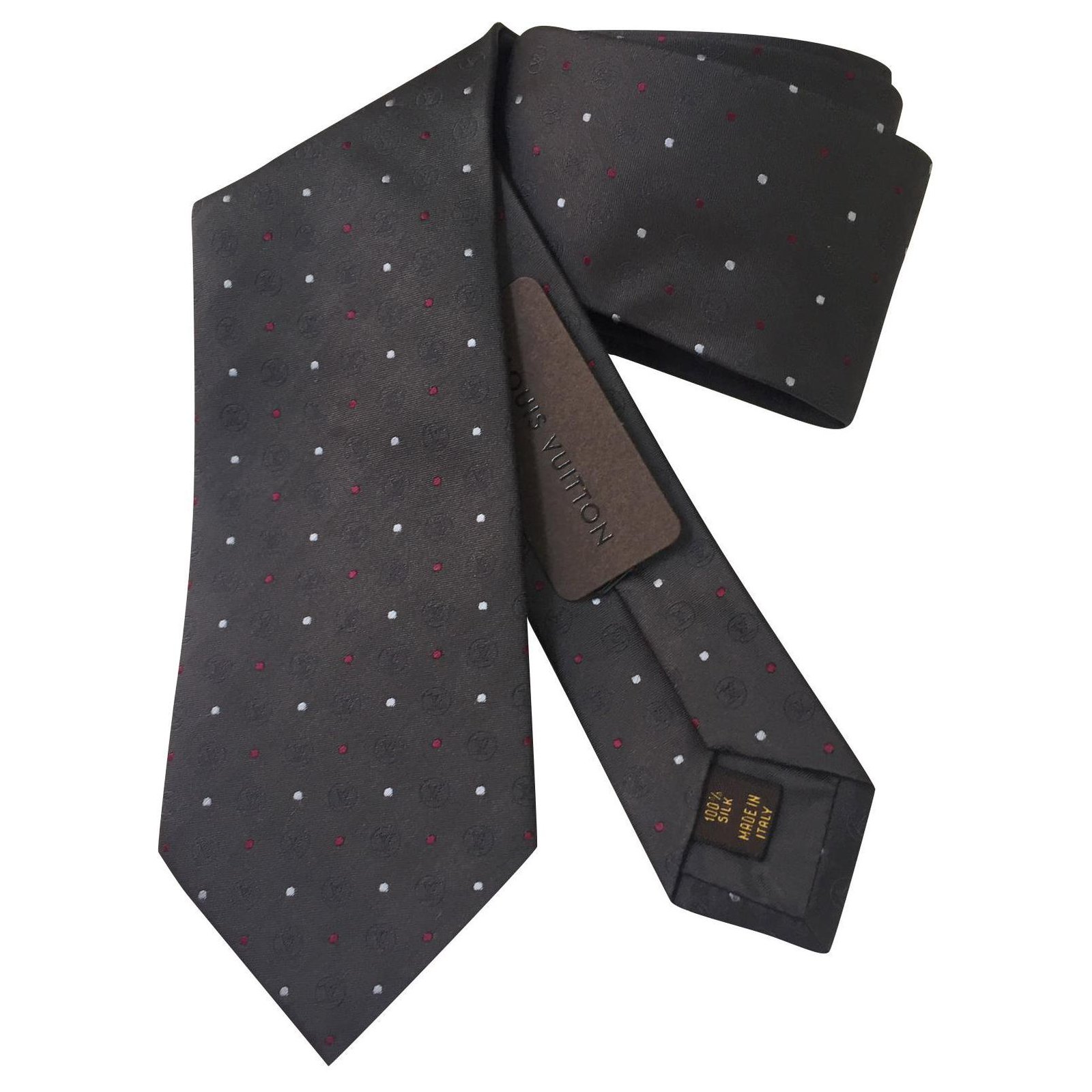 Louis Vuitton Krawatten aus Seide - Anthrazit - 22557559