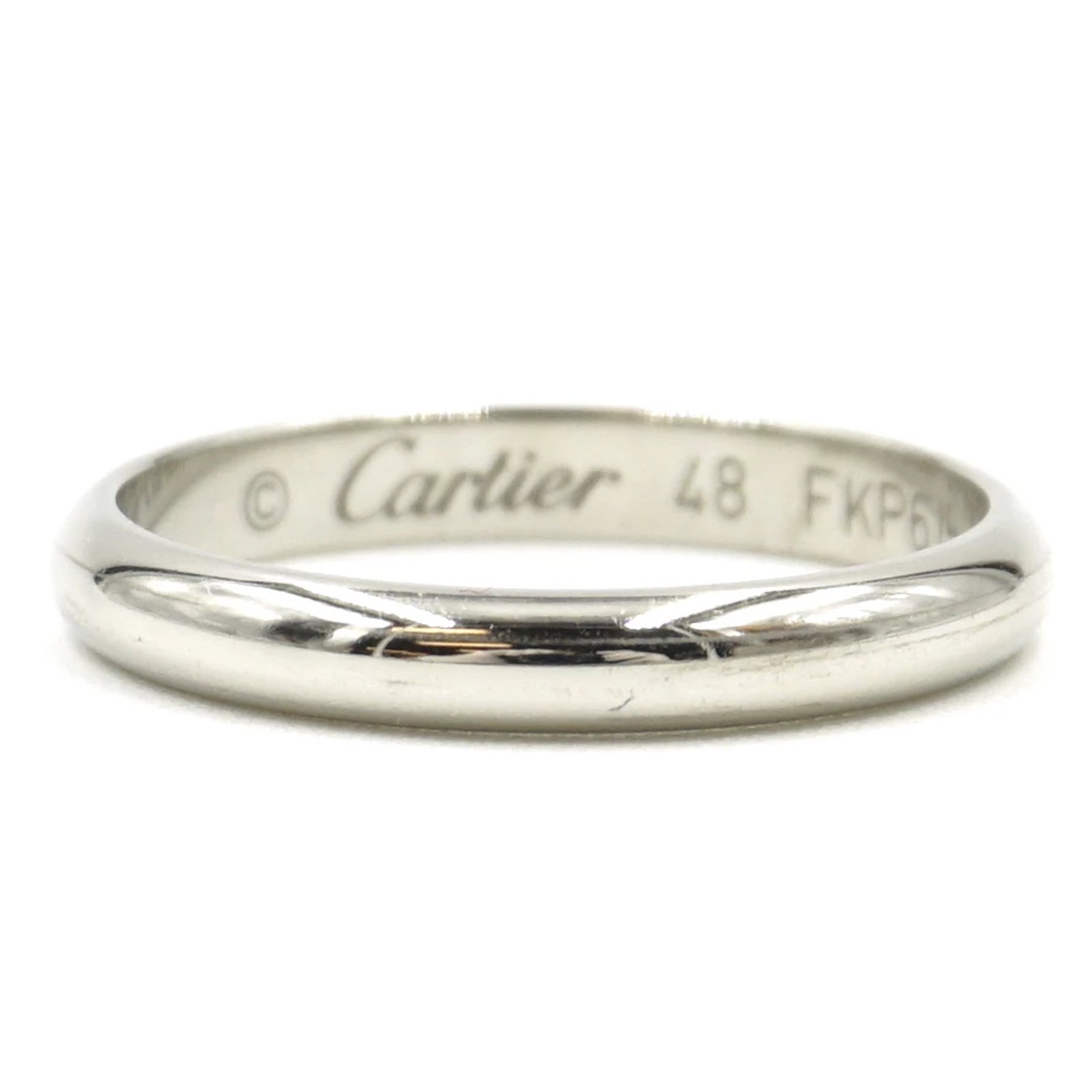 cartier pt950 ring
