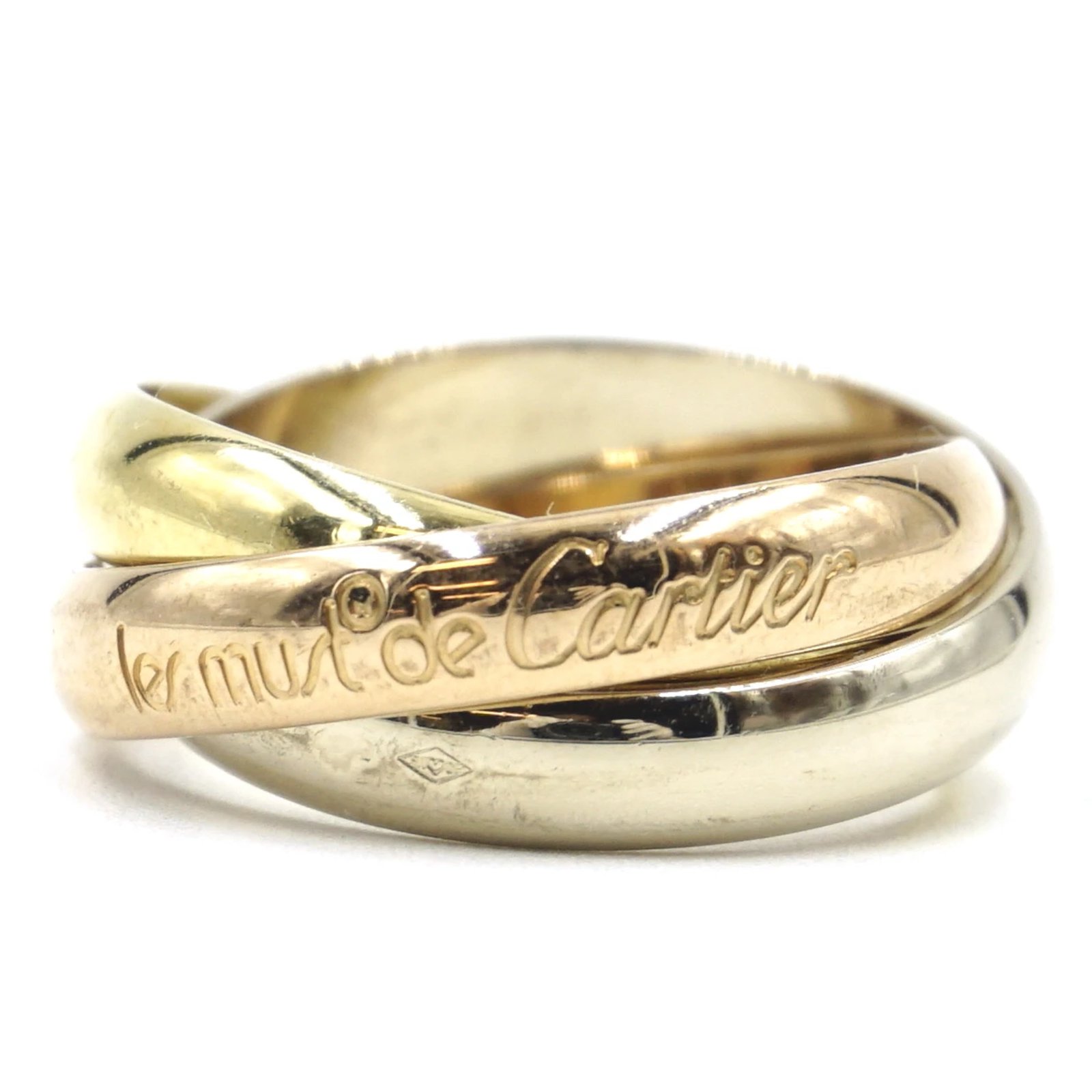 cartier trinity ring size 50