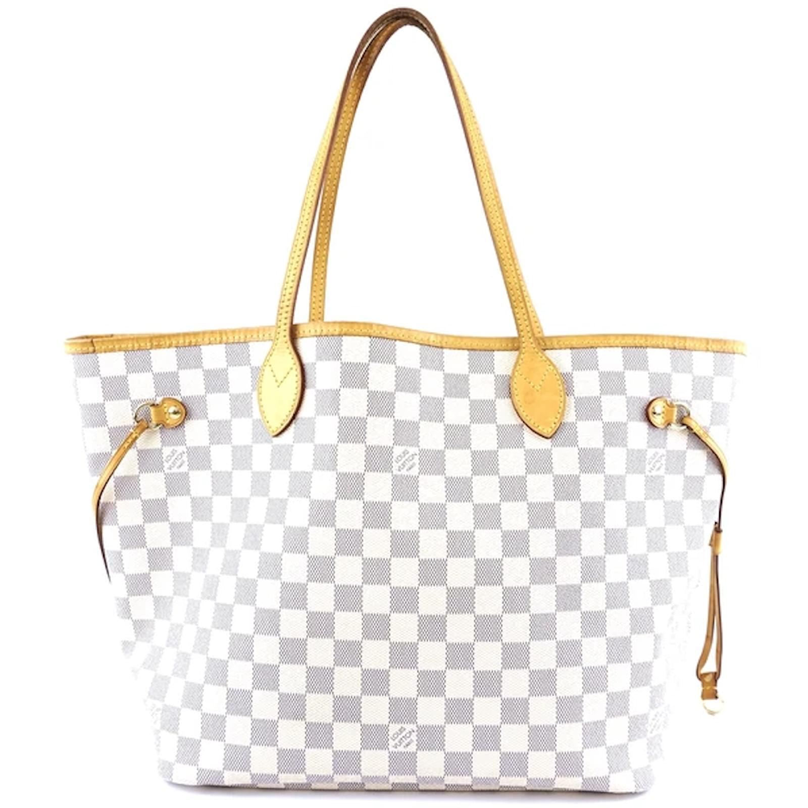 neverfull mm damier azur