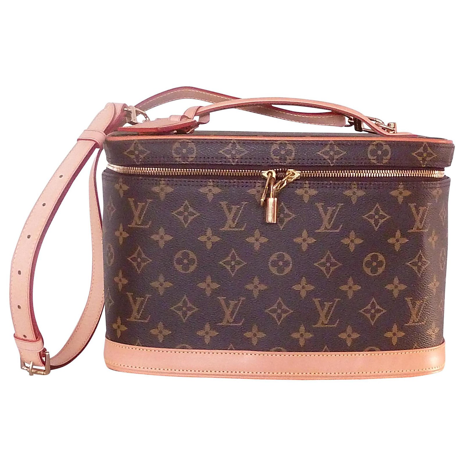 Louis Vuitton 2020 Monogram Nice Vanity Case - Brown Luggage and