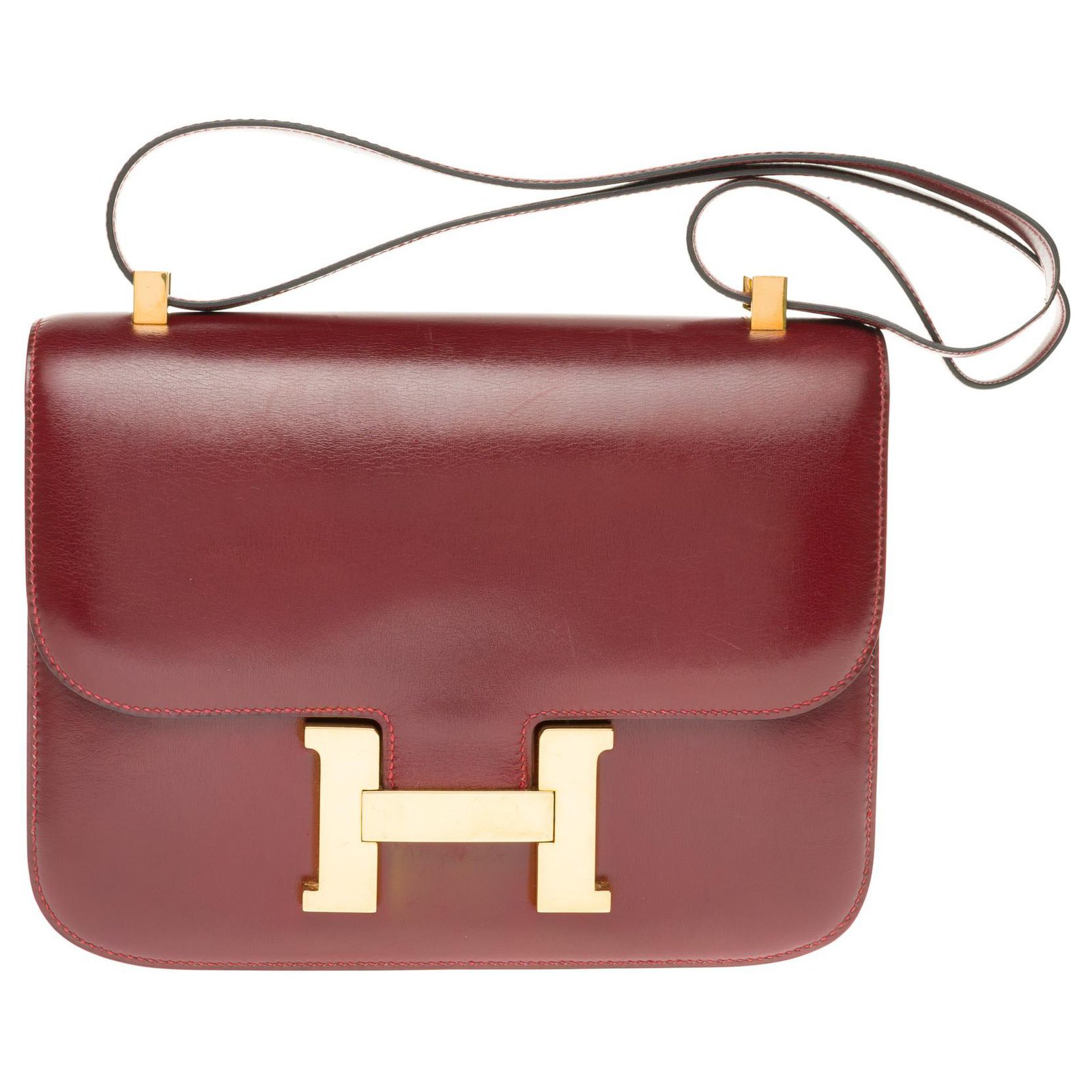 Hermès Hermes Constance 23 burgundy Box 