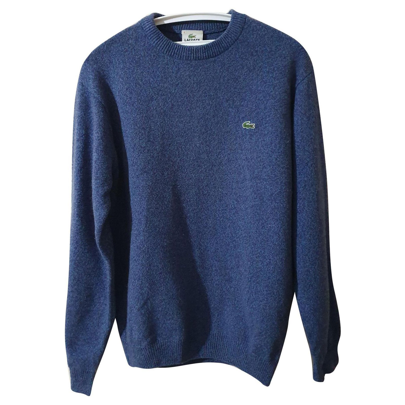 blue lacoste sweater