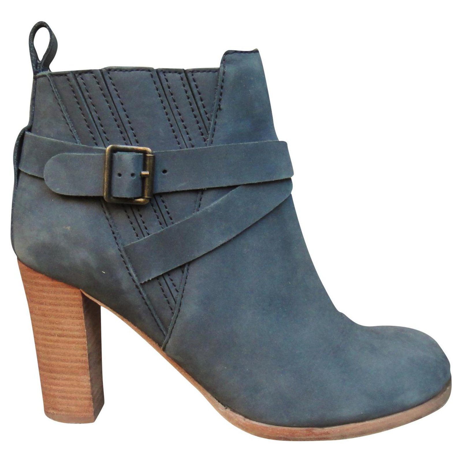 see by chloe leather ankle boots