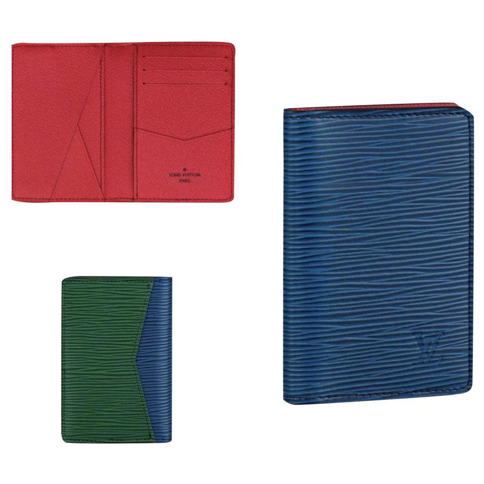 Louis Vuitton Organizer tascabile LV nuovo Blu Pelle ref.194441 - Joli  Closet
