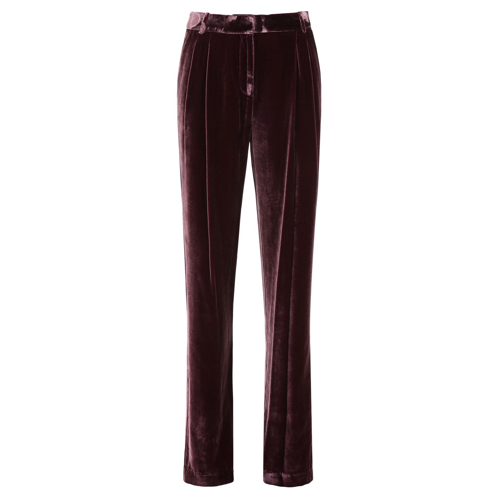 Michael Kors Velvet trousers Purple Silk Viscose ref.170016 - Joli Closet