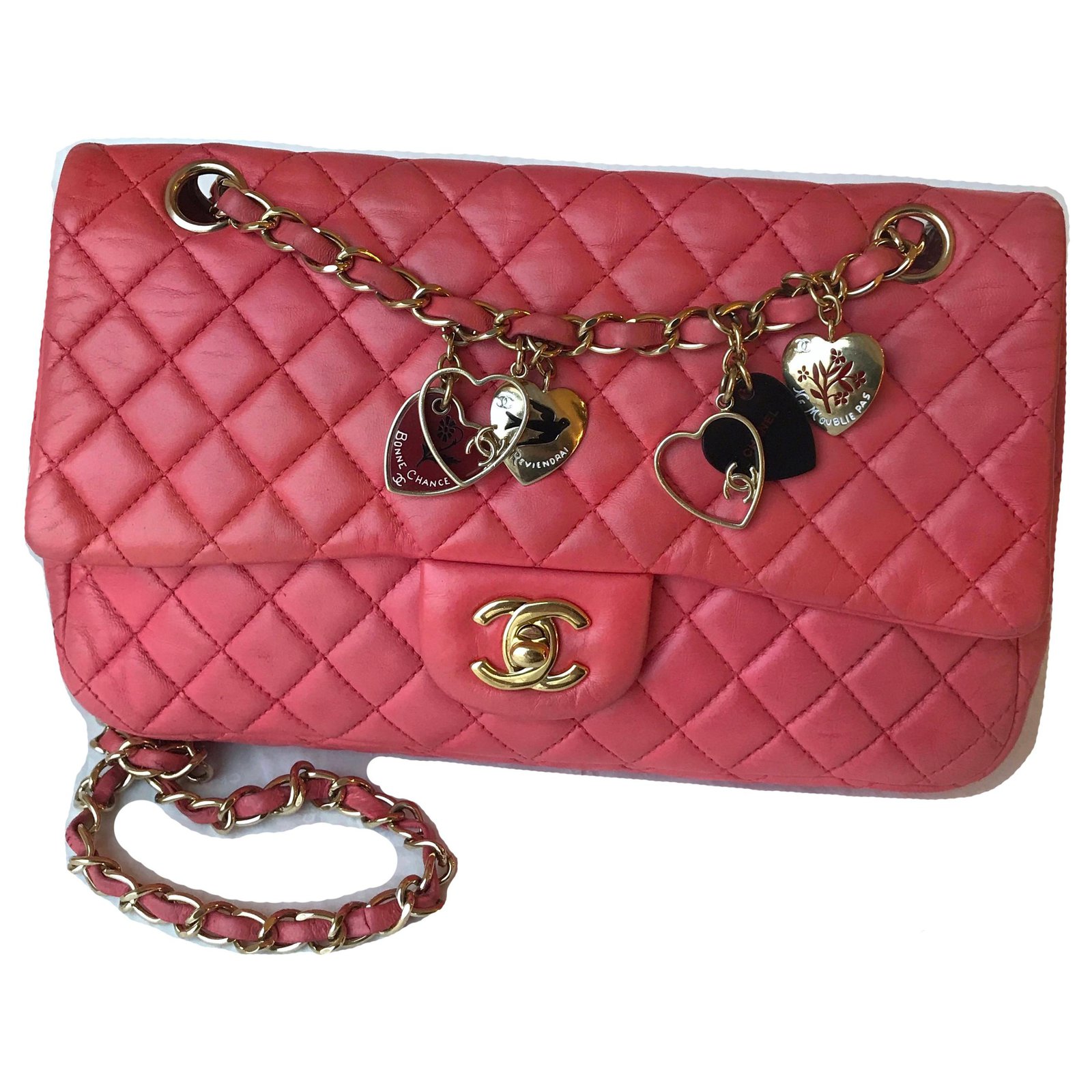 Timeless Chanel Limited Medium Flap Bag Pink Fuschia Leather ref.170195 -  Joli Closet