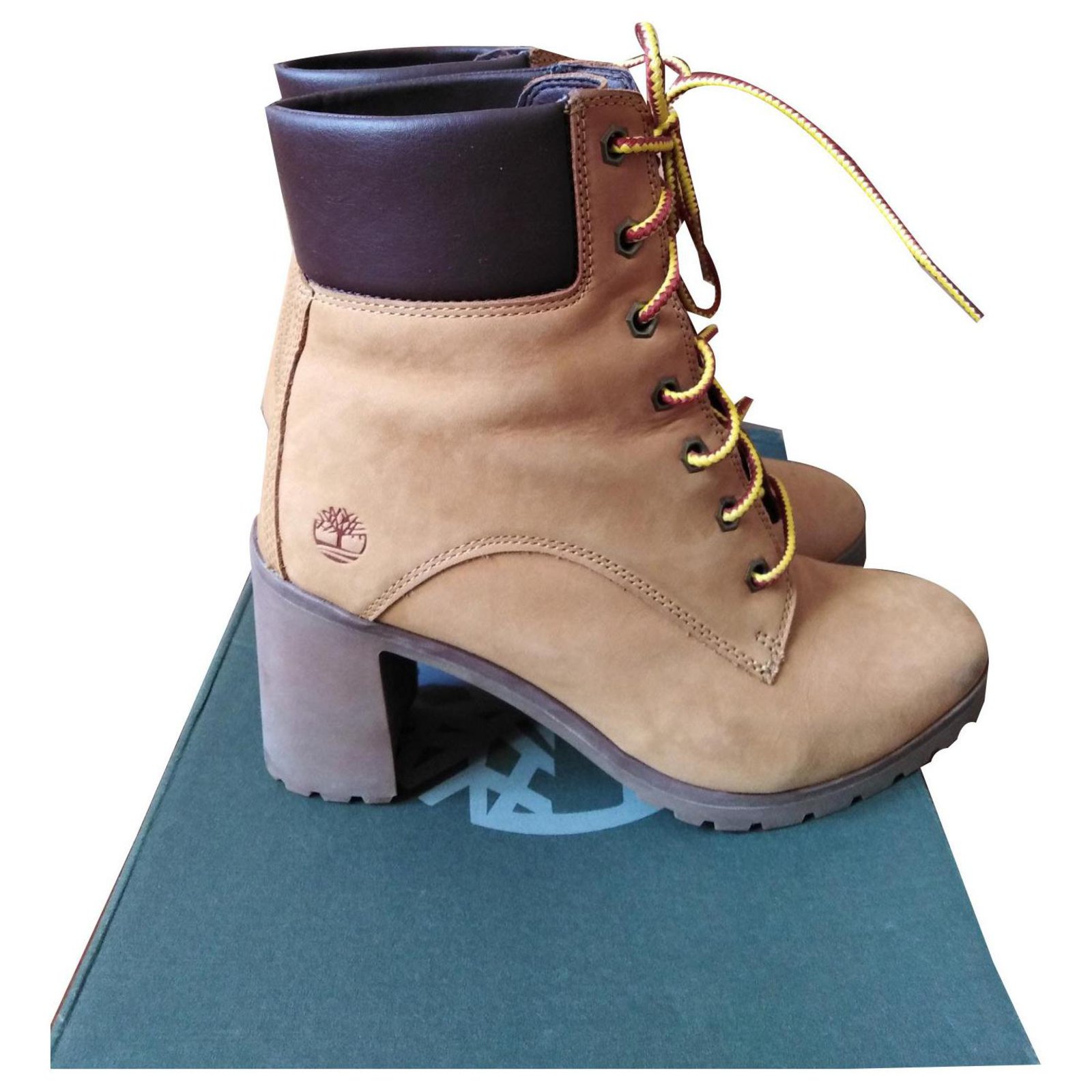 timberland femme jaune