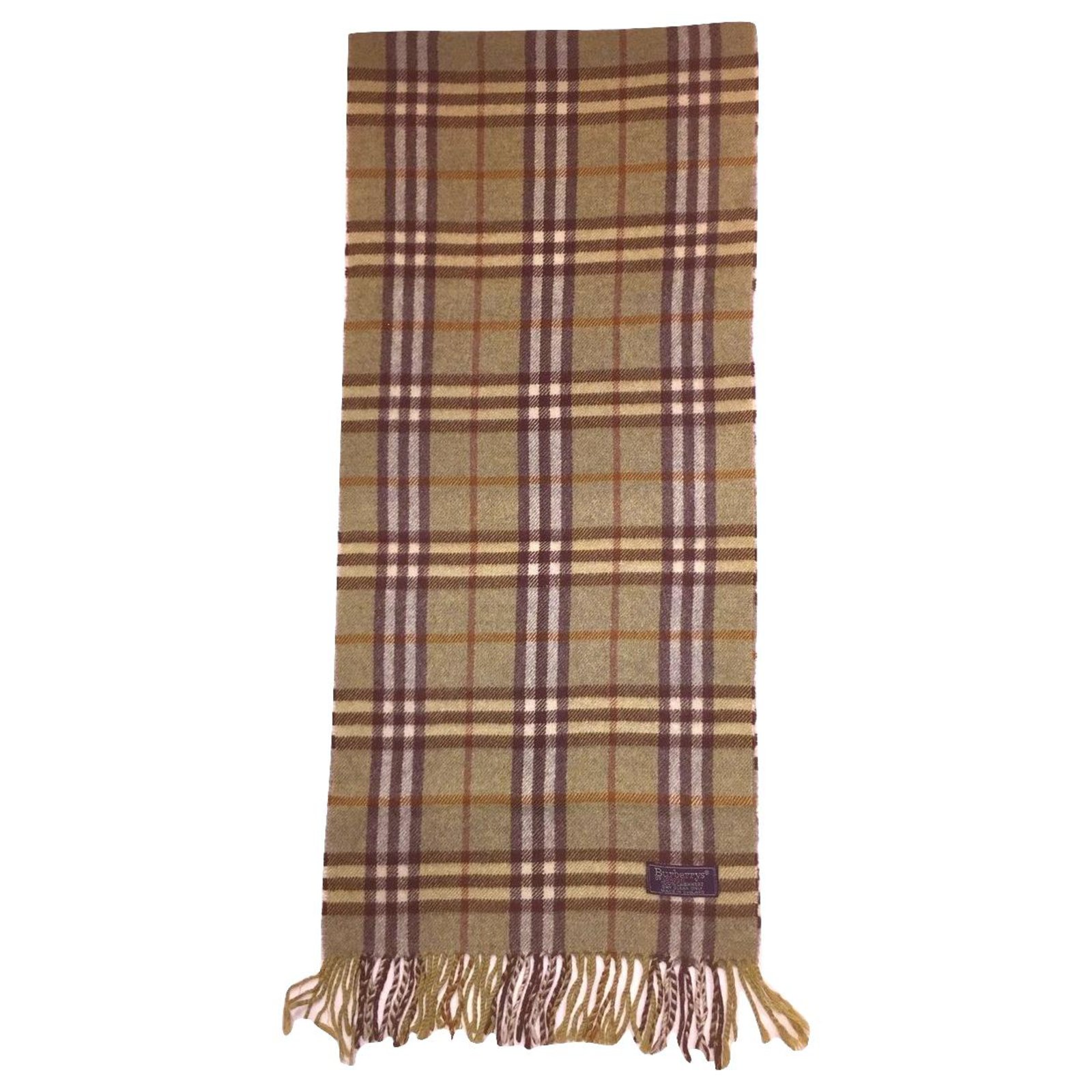 burberry vintage cashmere scarf