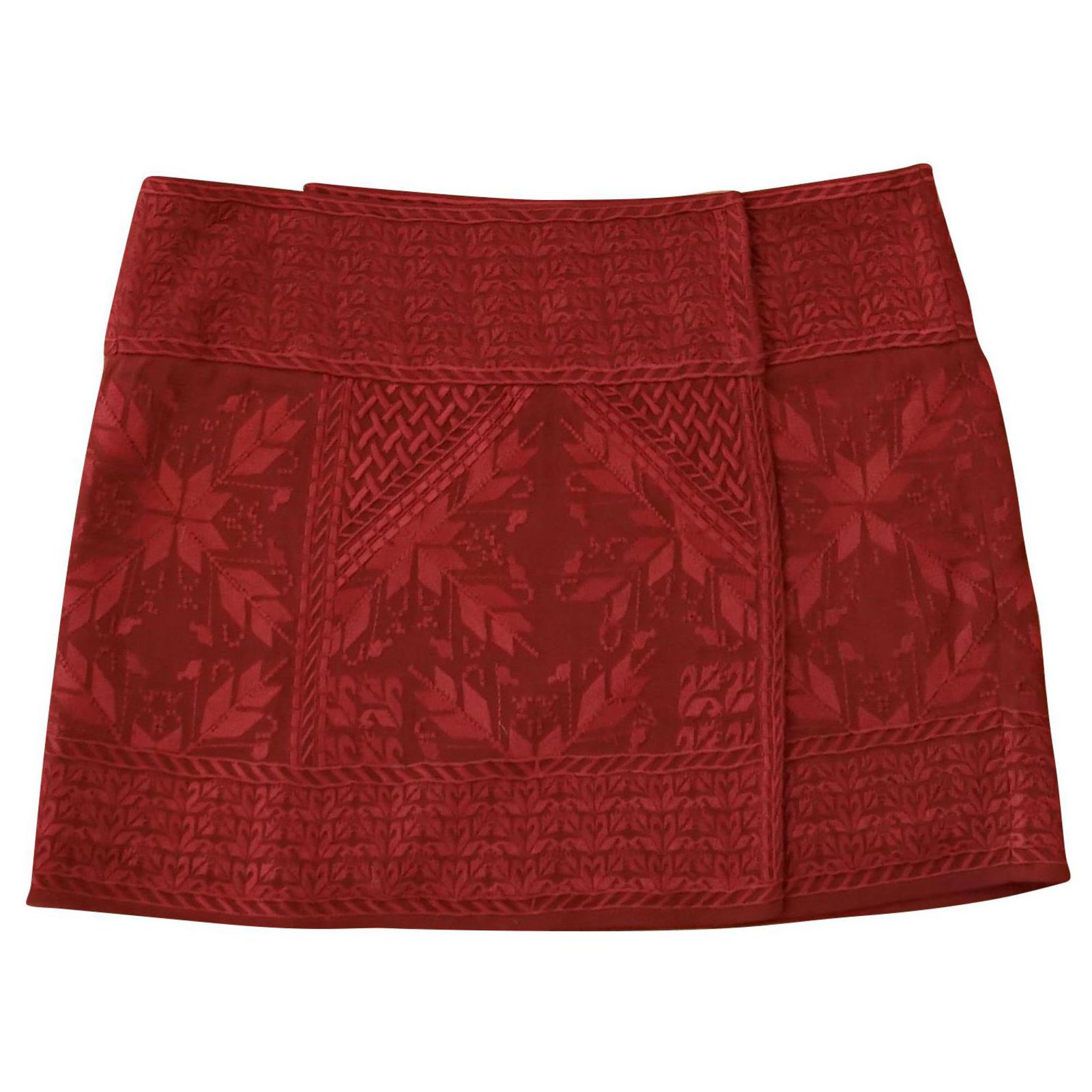 Marant Skirts Dark red Silk ref.170384 - Joli Closet