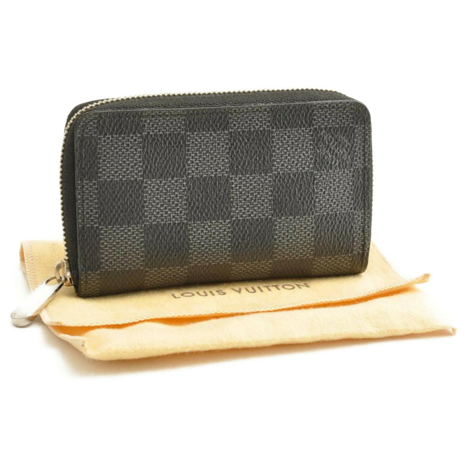 Louis Vuitton Damier Graphite Zip Around Wallet