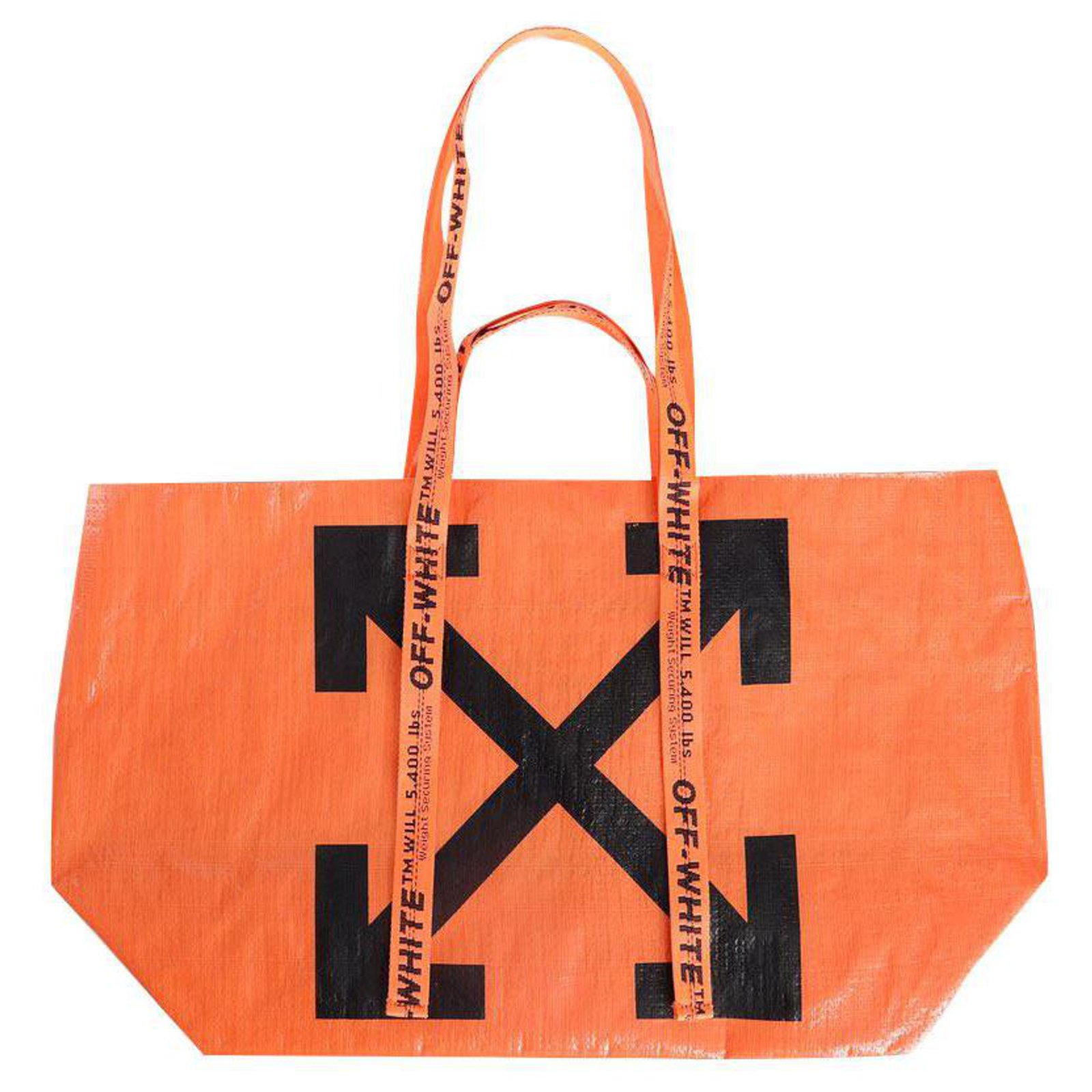 Off-White c/o Virgil Abloh Canvas Commercial Tote Bag Off White