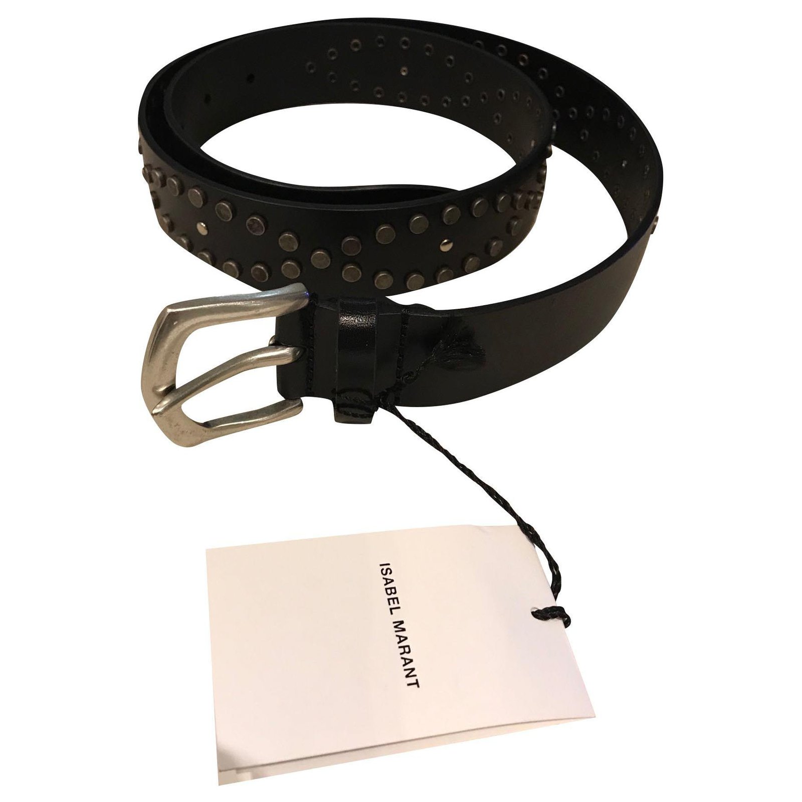 isabel-marant-belts-black-leather-ref-171437-joli-closet