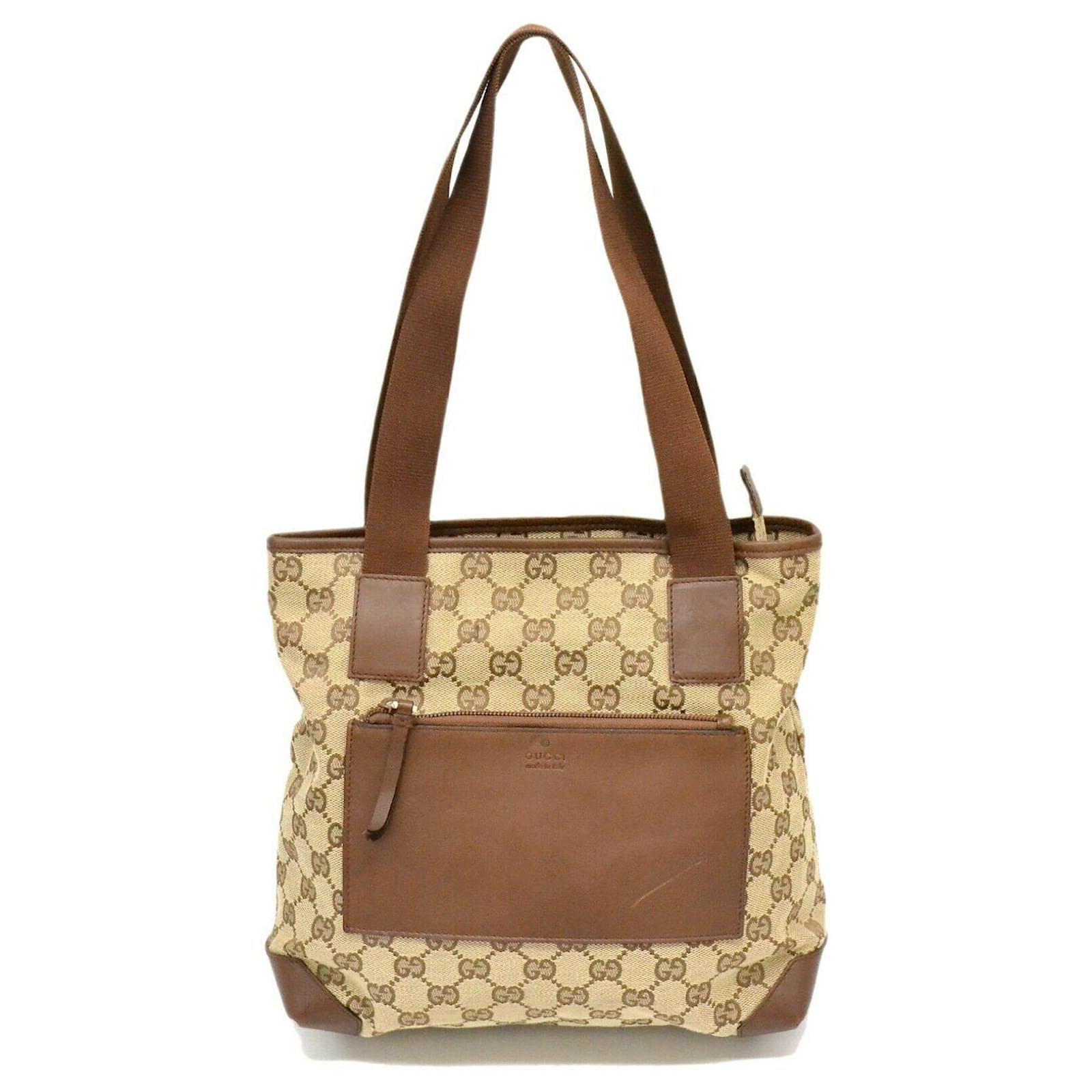gucci canvas handbags