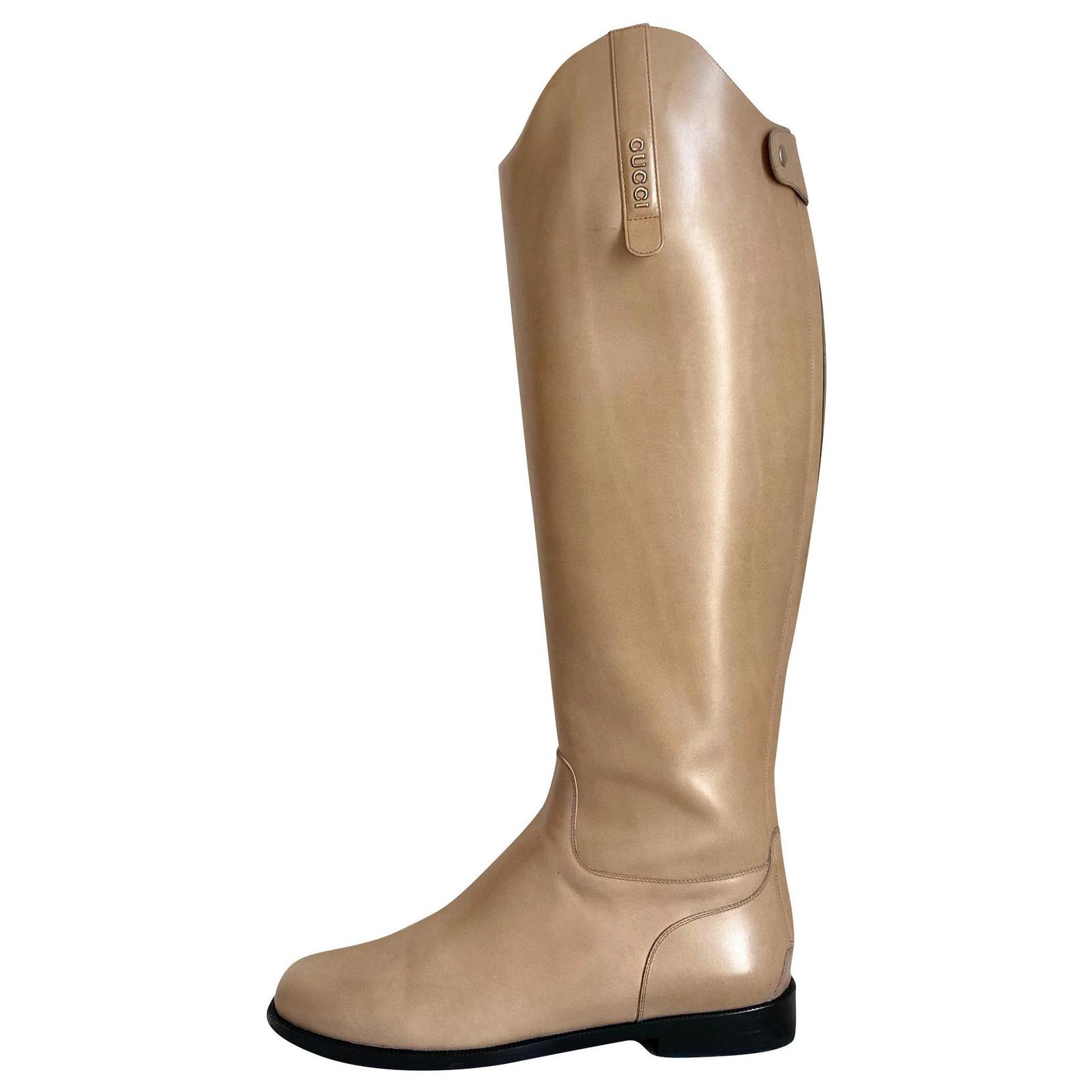 gucci stiefel beige