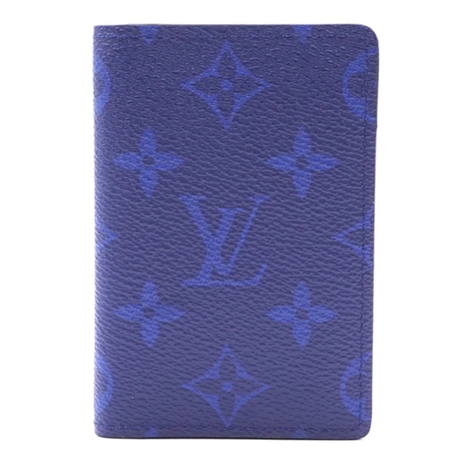 Lv Blue Monogram Wallet - Foto Kolekcija