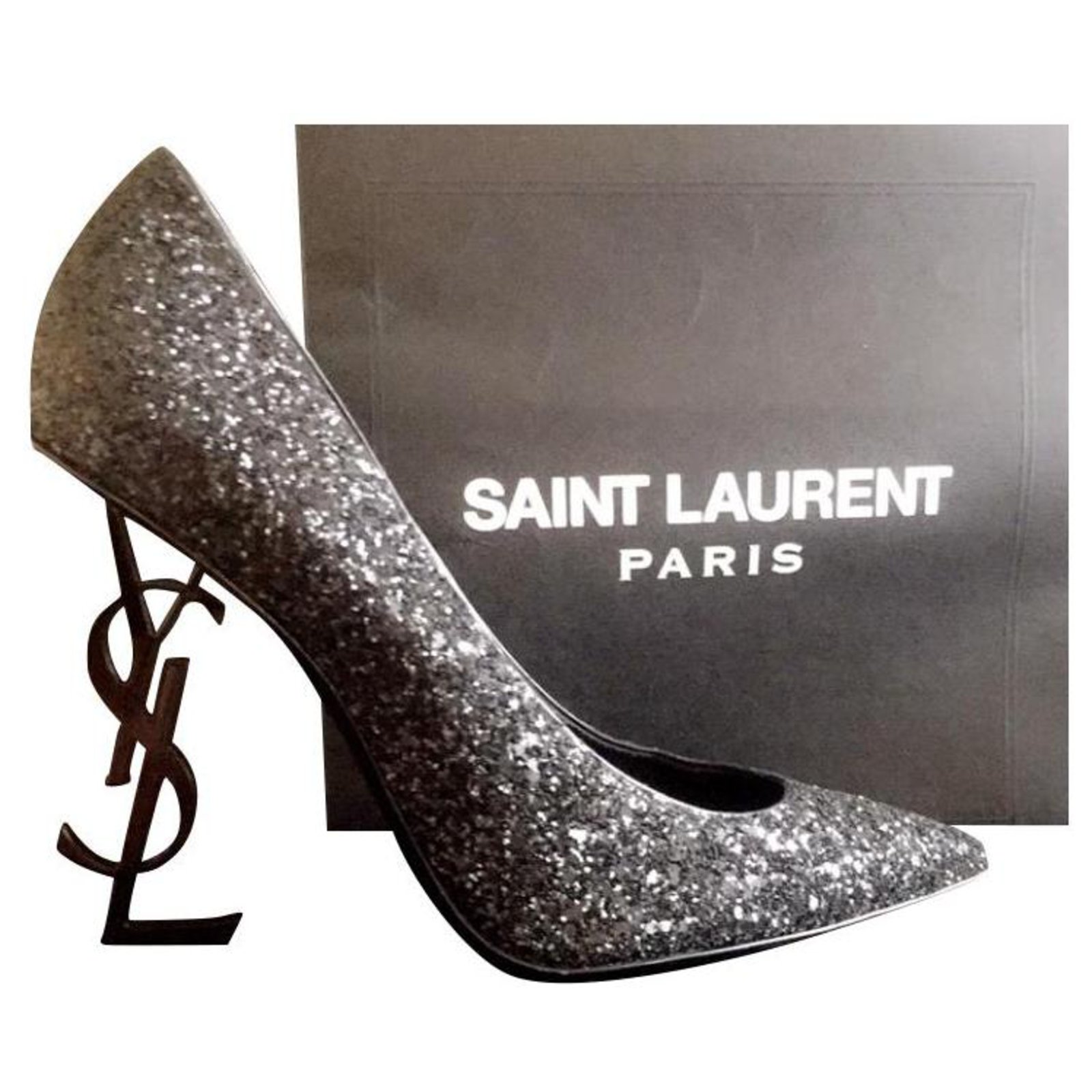 Sandale a talon yves saint online laurent