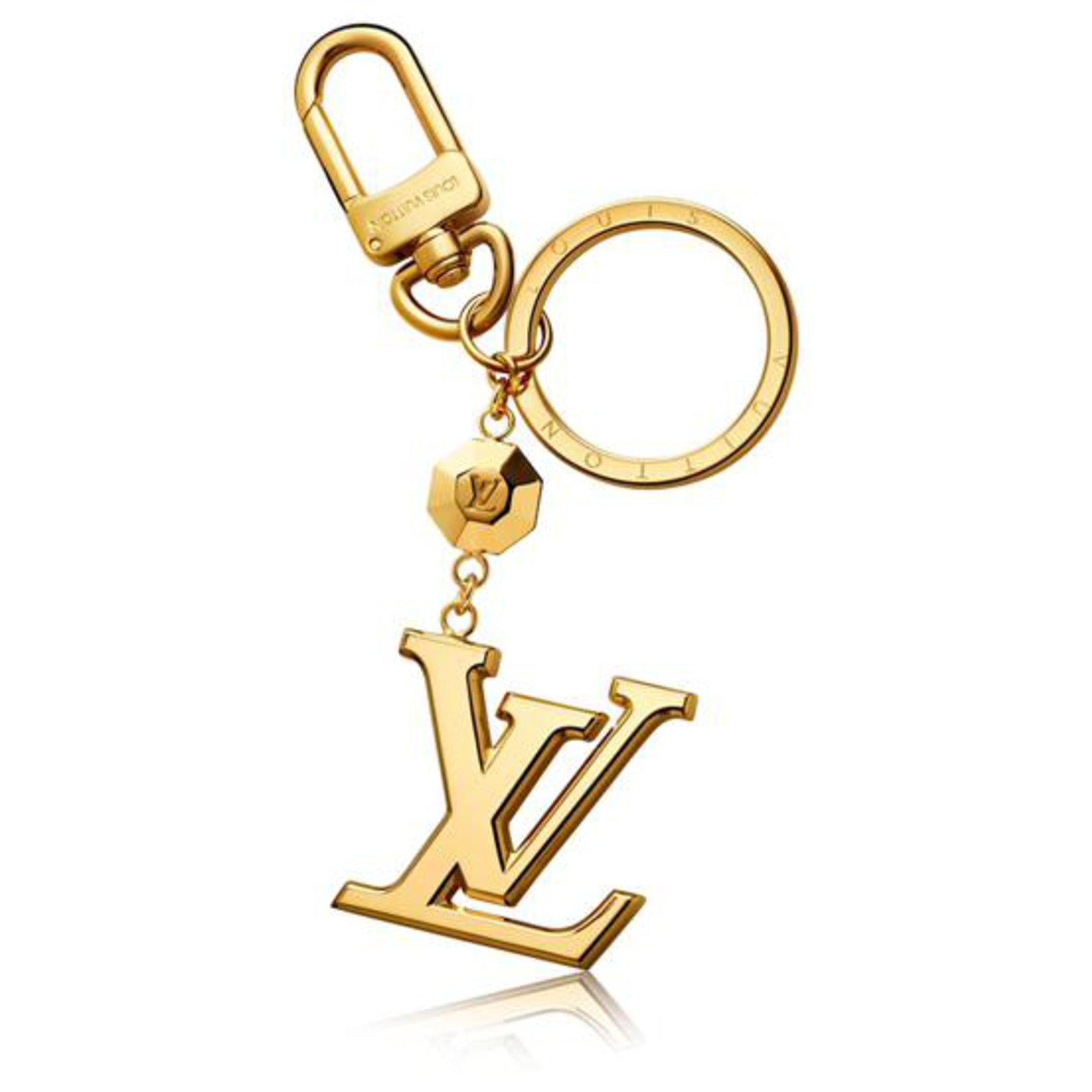Louis Vuitton Bag charm LV Golden ref.172651 - Joli Closet